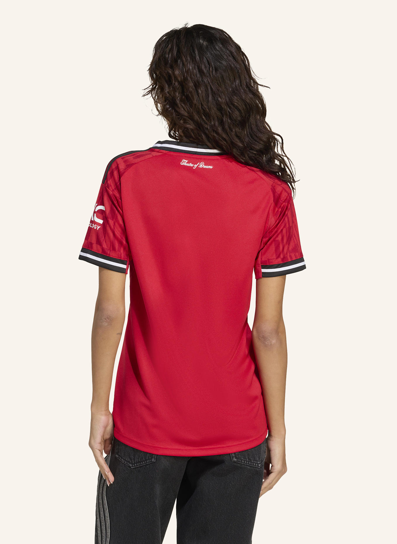 adidas MANCHESTER UNITED 25/26 HEIMTRIKOT: ROT