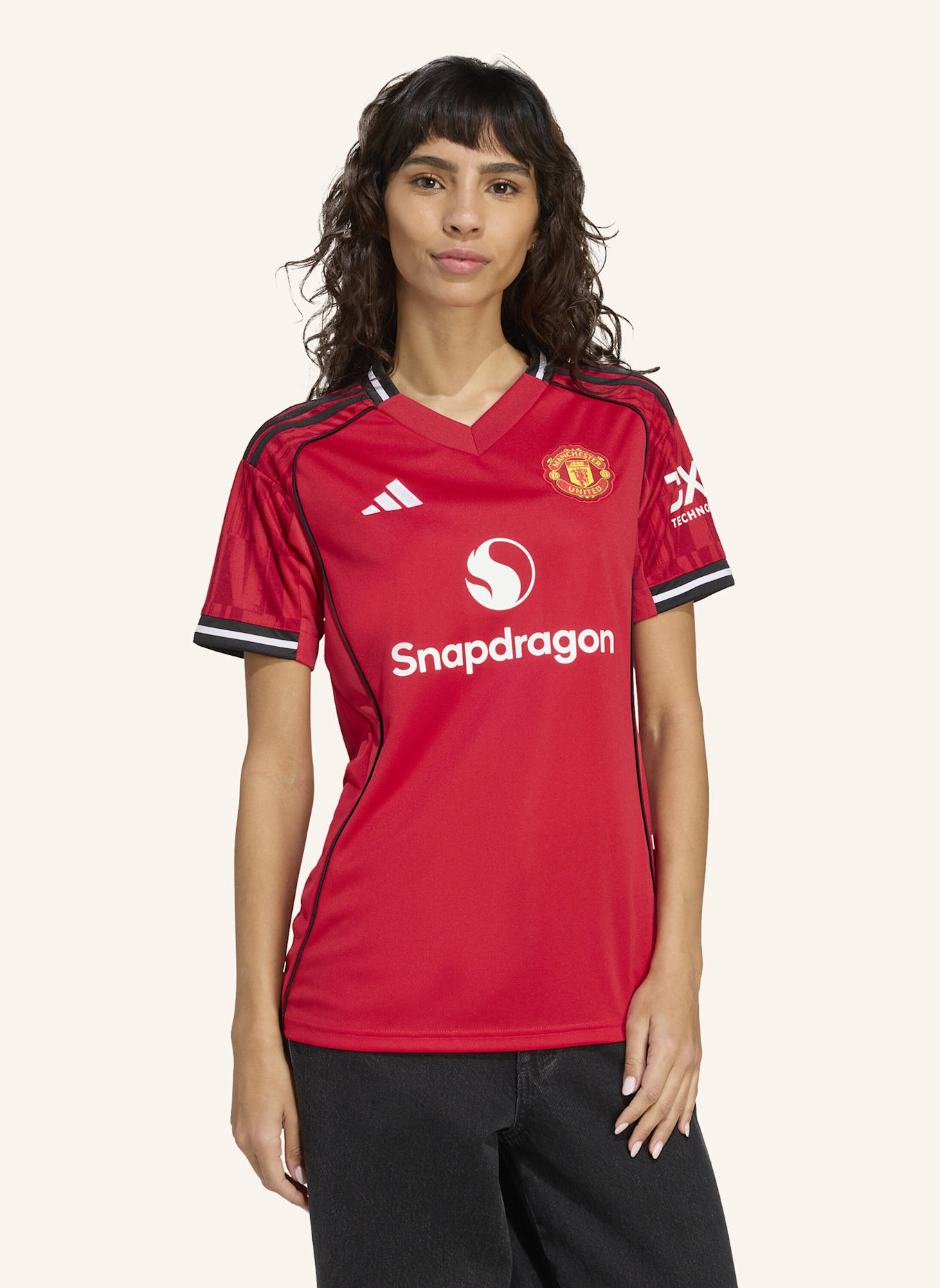 adidas MANCHESTER UNITED 25/26 HEIMTRIKOT: ROT