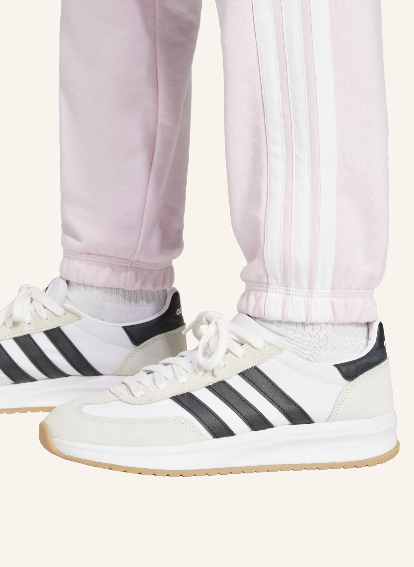 adidas Sweatpants ESSENTIALS 3-STREIFEN: WEISS