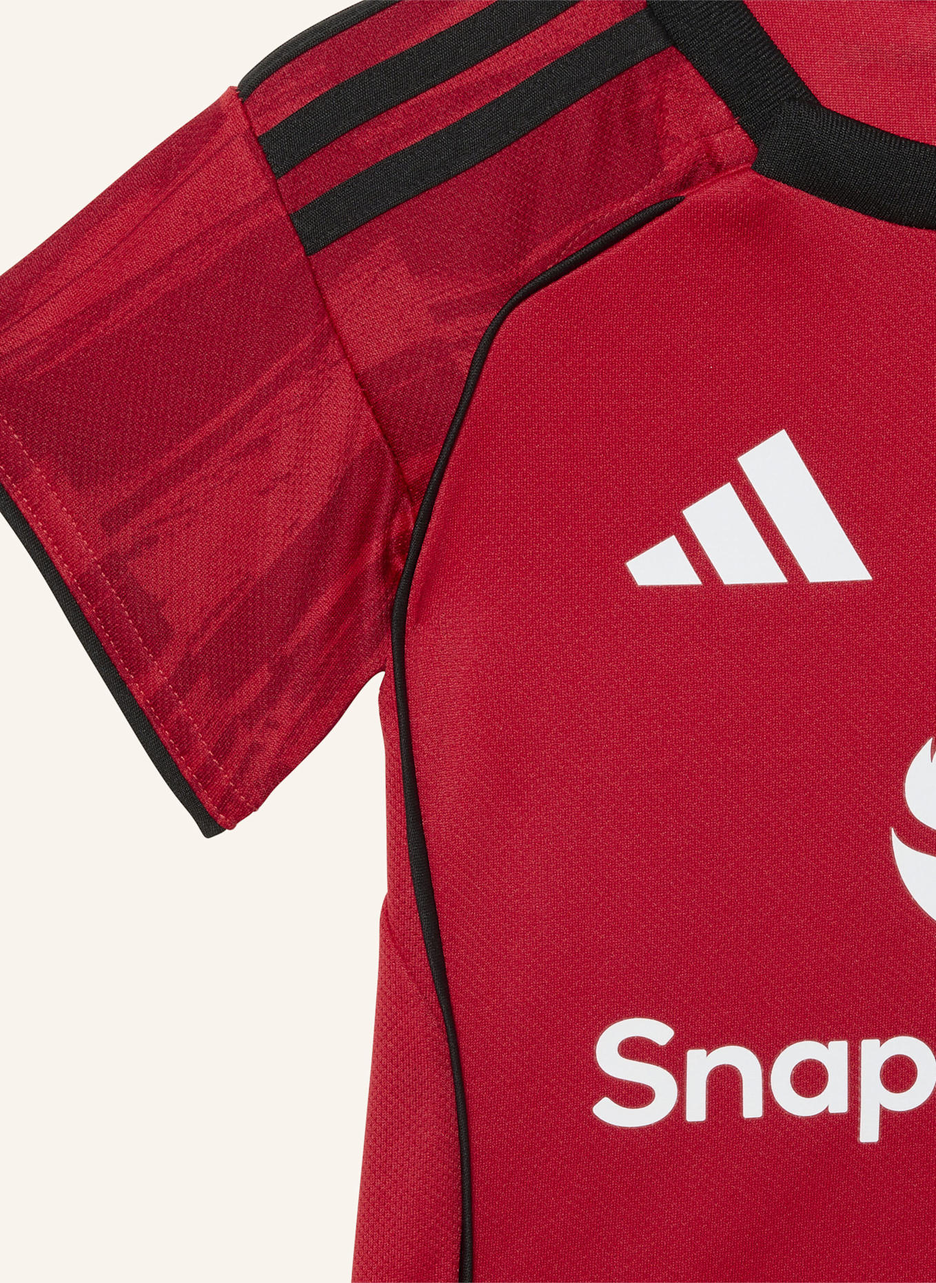 adidas MANCHESTER UNITED 25/26 MINI-HEIMAUSRÜSTUNG: ROT