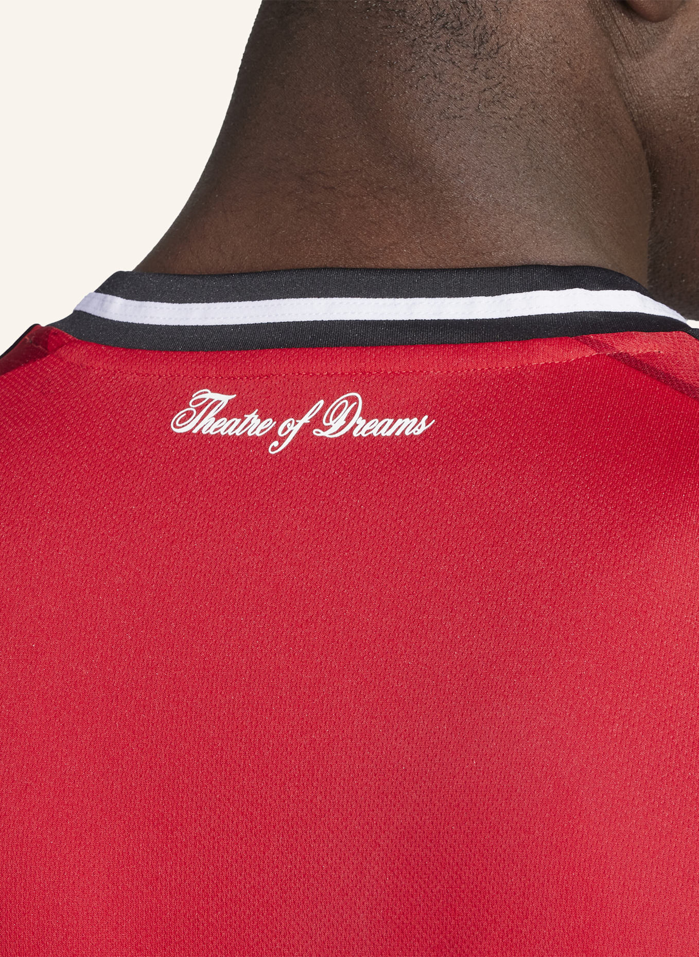 adidas MANCHESTER UNITED 25/26 LONG SLEEVE HEIMTRIKOT: ROT