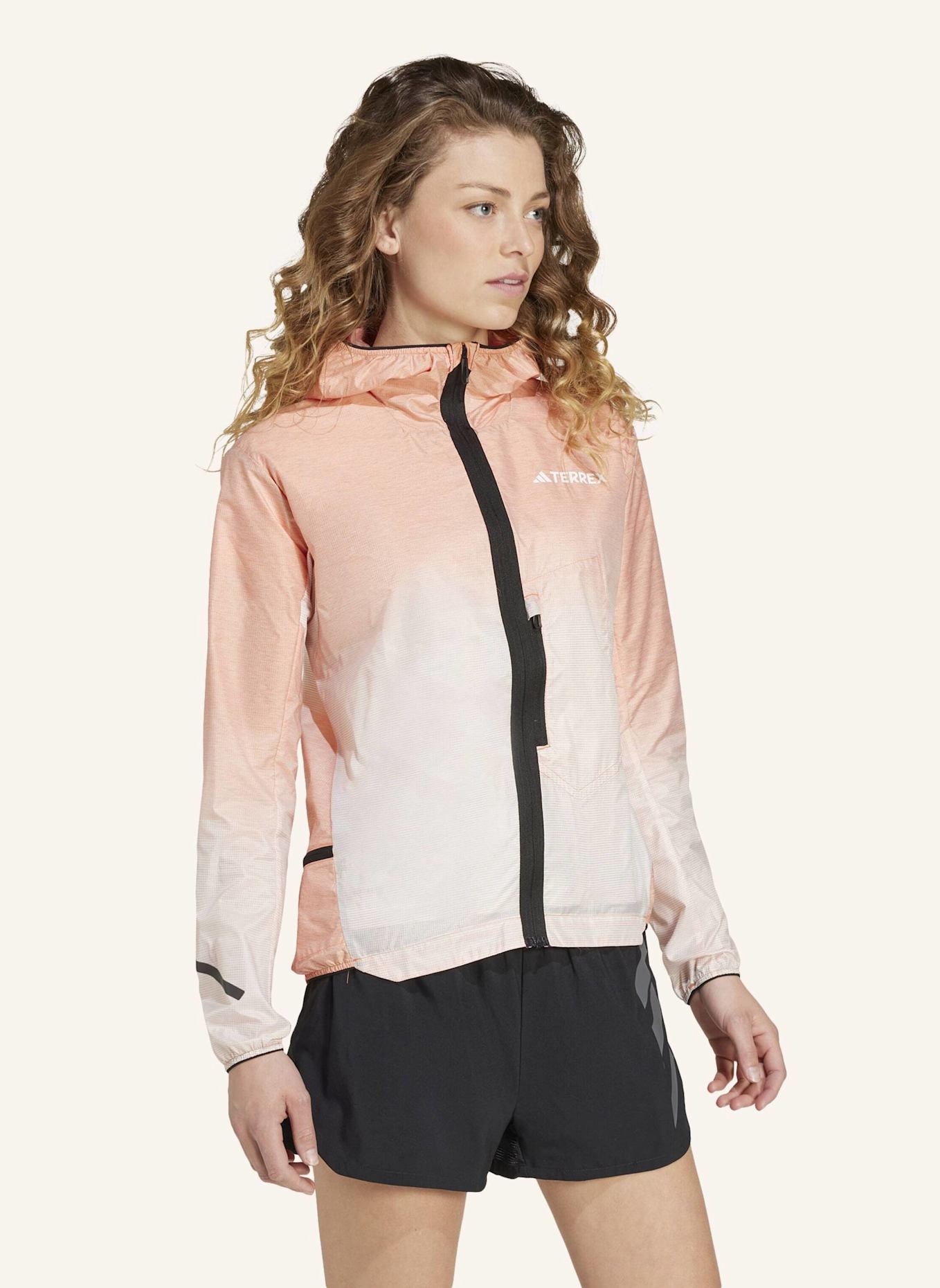 adidas TERREX TERREX XPERIOR LEICHTE WINDJACKE: ORANGE