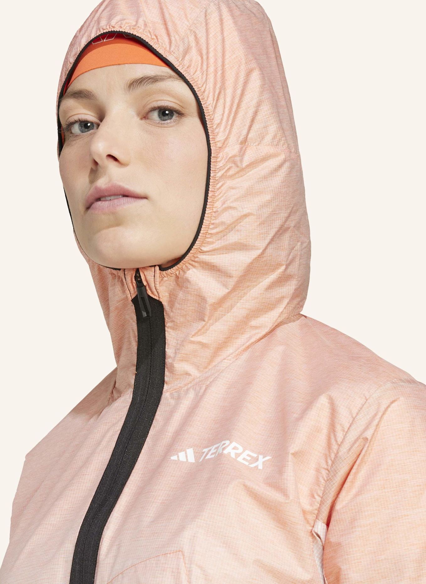 adidas TERREX TERREX XPERIOR LEICHTE WINDJACKE: ORANGE