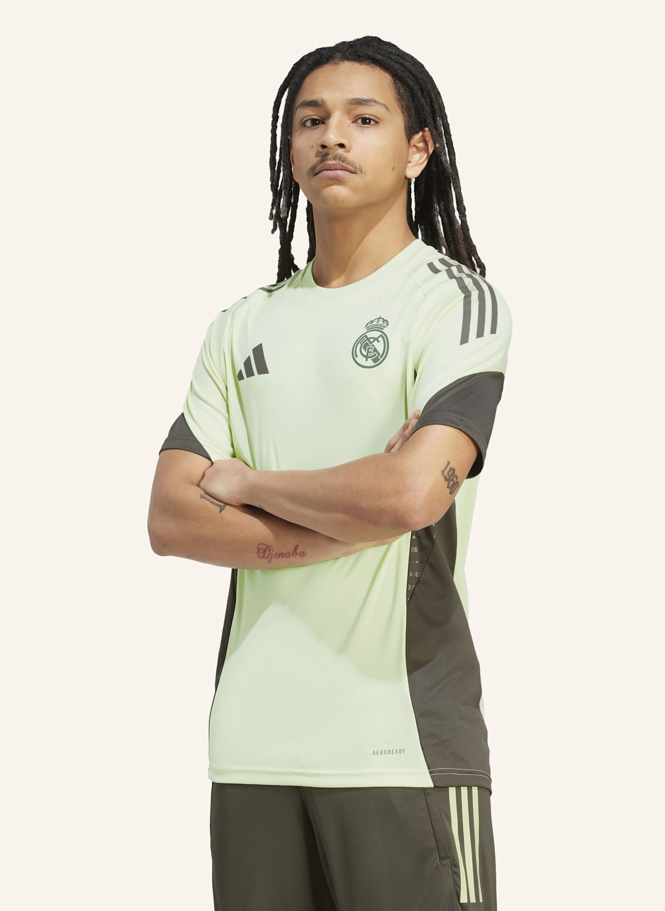 adidas REAL MADRID TIRO 25 COMPETITION TRAININGSTRIKOT: GRÜN