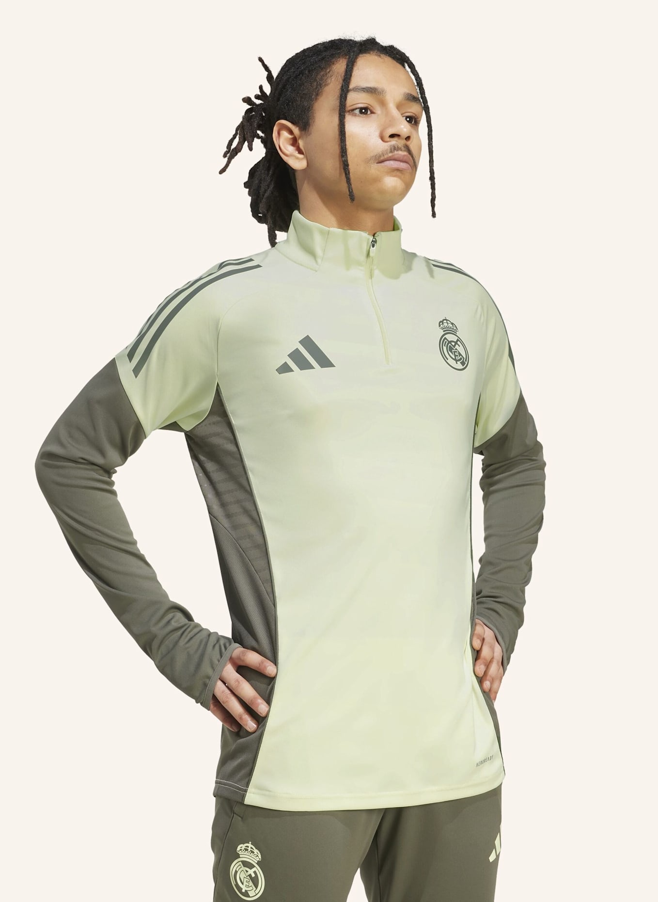 adidas REAL MADRID TIRO 25 COMPETITION TRAININGSOBERTEIL: GRÜN