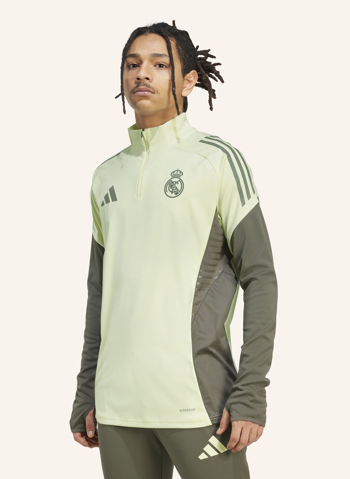 adidas REAL MADRID TIRO 25 COMPETITION TRAININGSOBERTEIL: GRÜN
