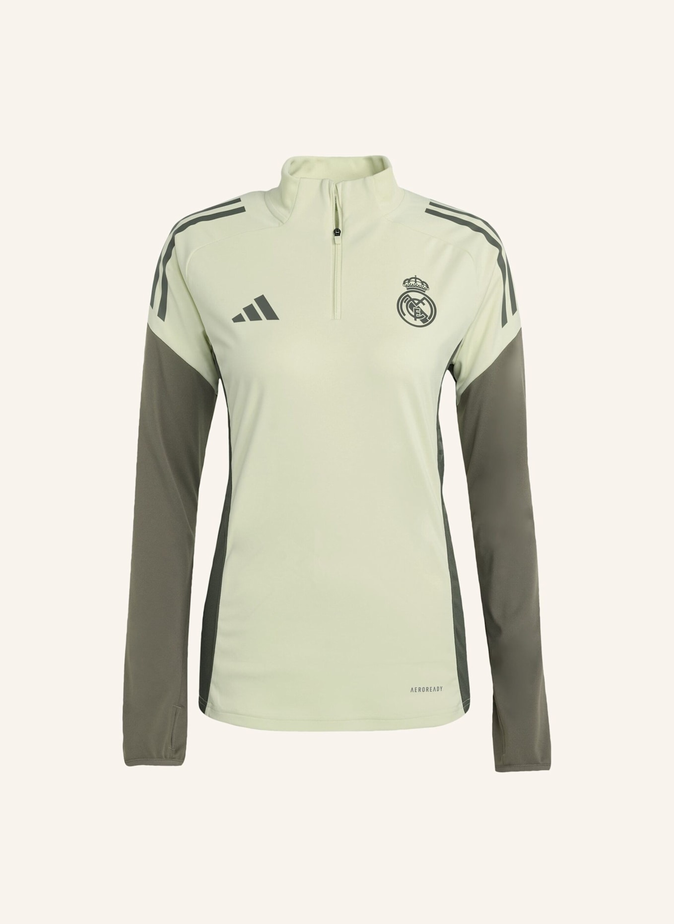 adidas REAL MADRID TIRO 25 COMPETITION KIDS TRAININGSOBERTEIL: GRÜN