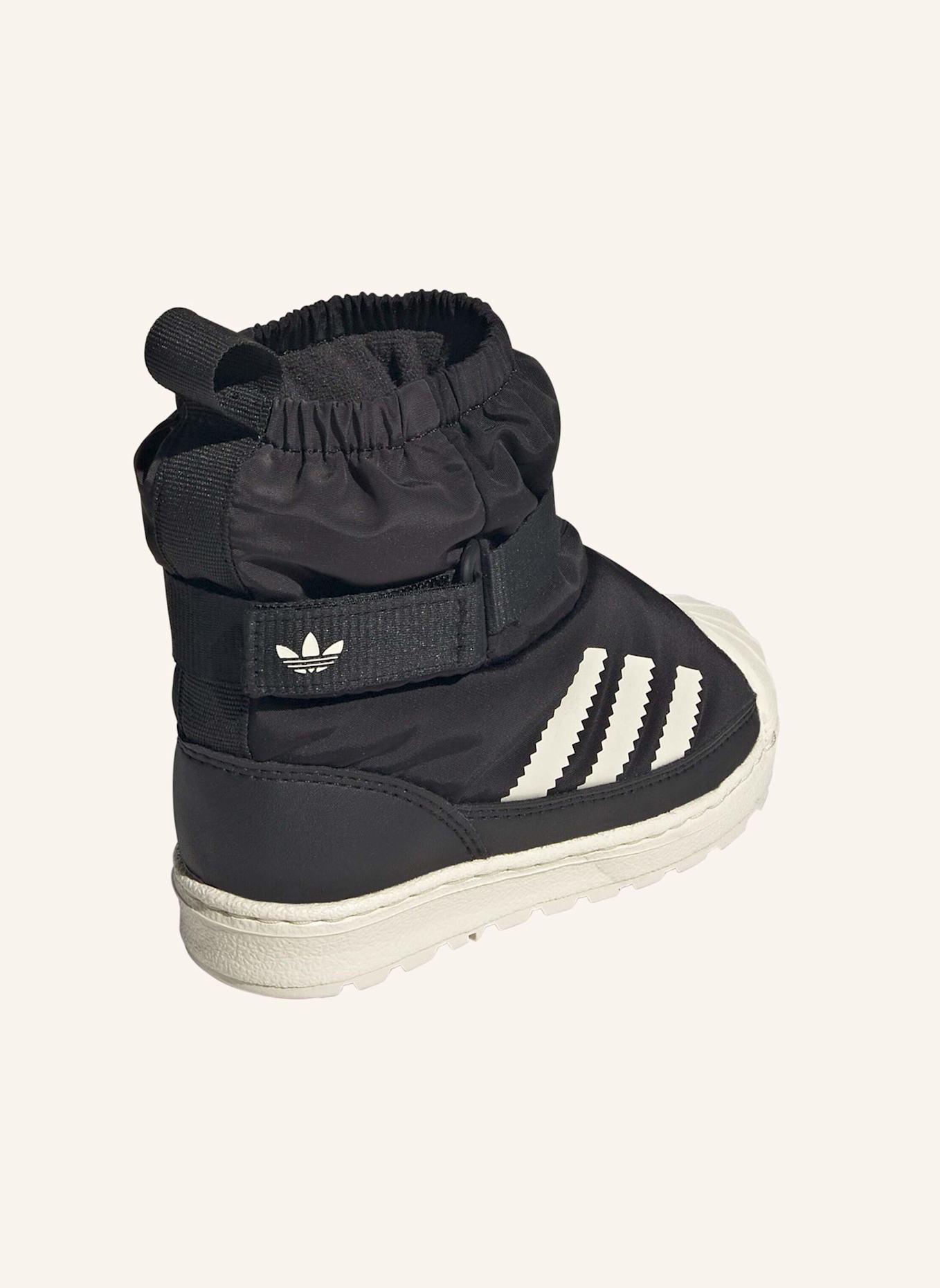 adidas Originals ADIDAS SUPERSTAR 360 STIEFEL FÜR KINDER: SCHWARZ/ WEISS/ GRAU