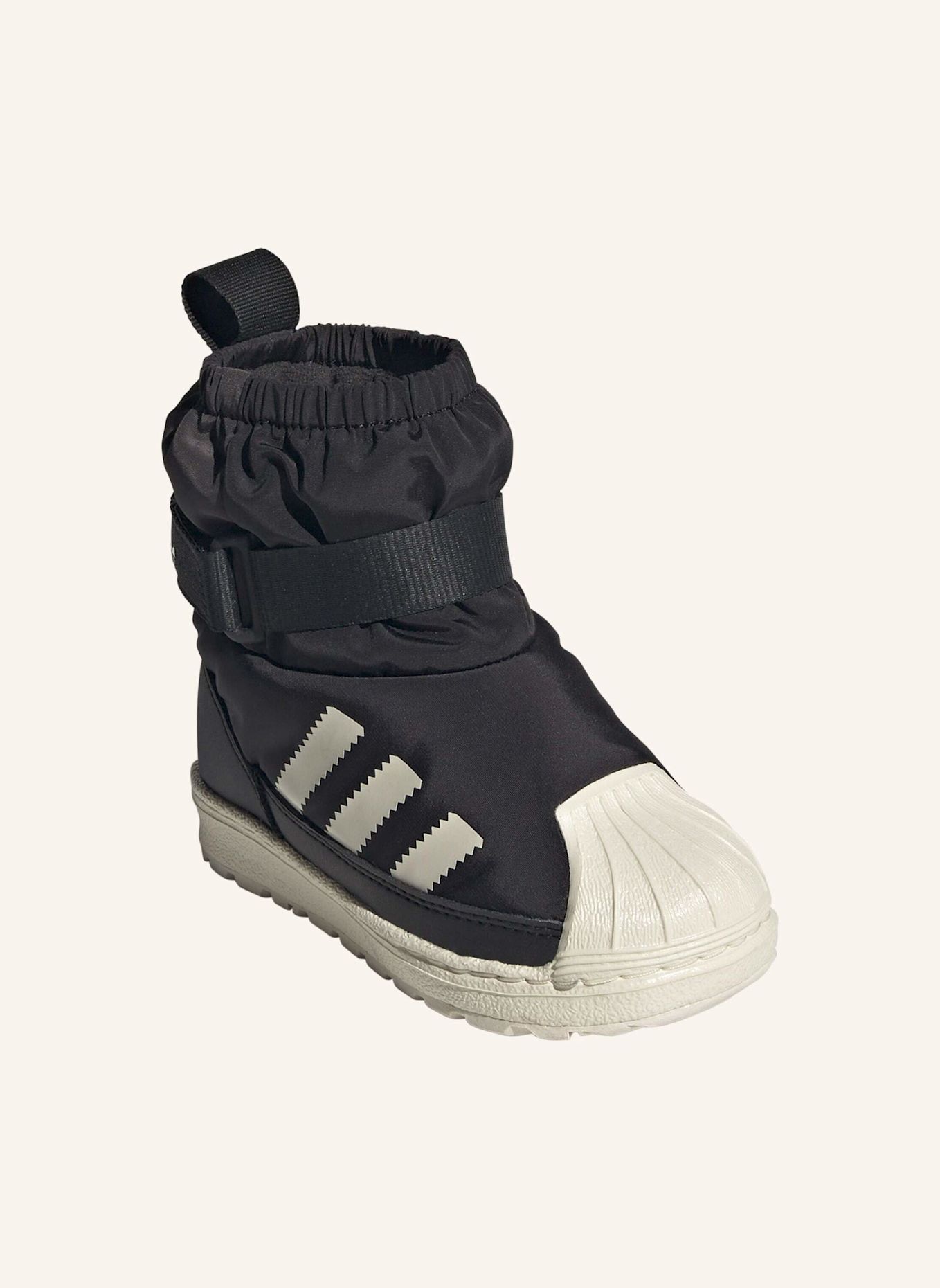 adidas Originals ADIDAS SUPERSTAR 360 STIEFEL FÜR KINDER: SCHWARZ/ WEISS/ GRAU