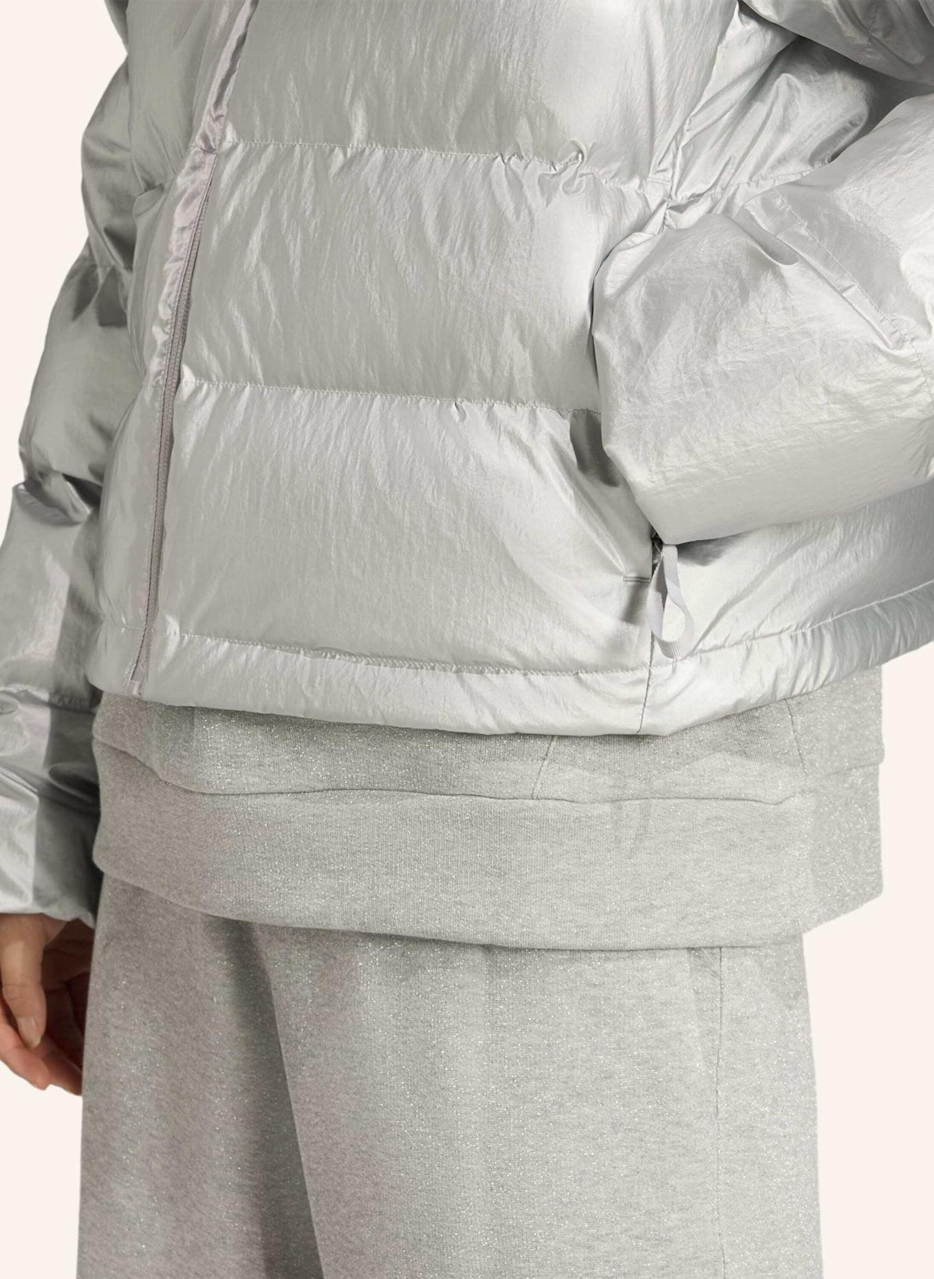 adidas HELIONIC HOLIDAY CLIMAWARM DAUNENJACKE: SILBER