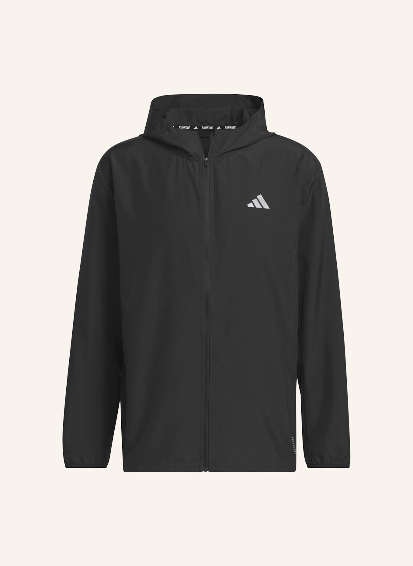 adidas RUN IT LAUFJACKE: SCHWARZ