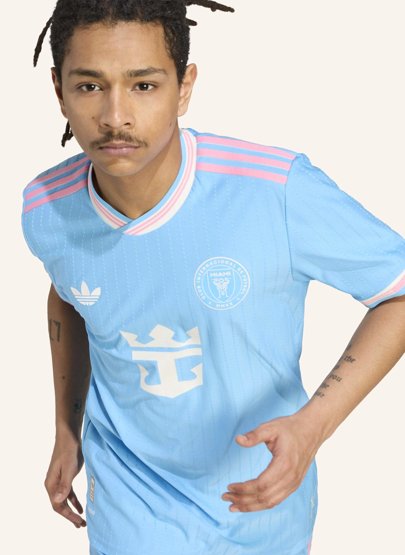 adidas INTER MIAMI CF 25/26 AUSWEICHTRIKOT AUTHENTIC: BLAU