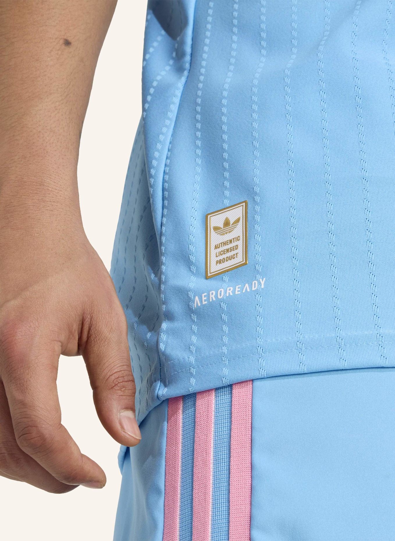 adidas INTER MIAMI CF 25/26 AUSWEICHTRIKOT AUTHENTIC: BLAU