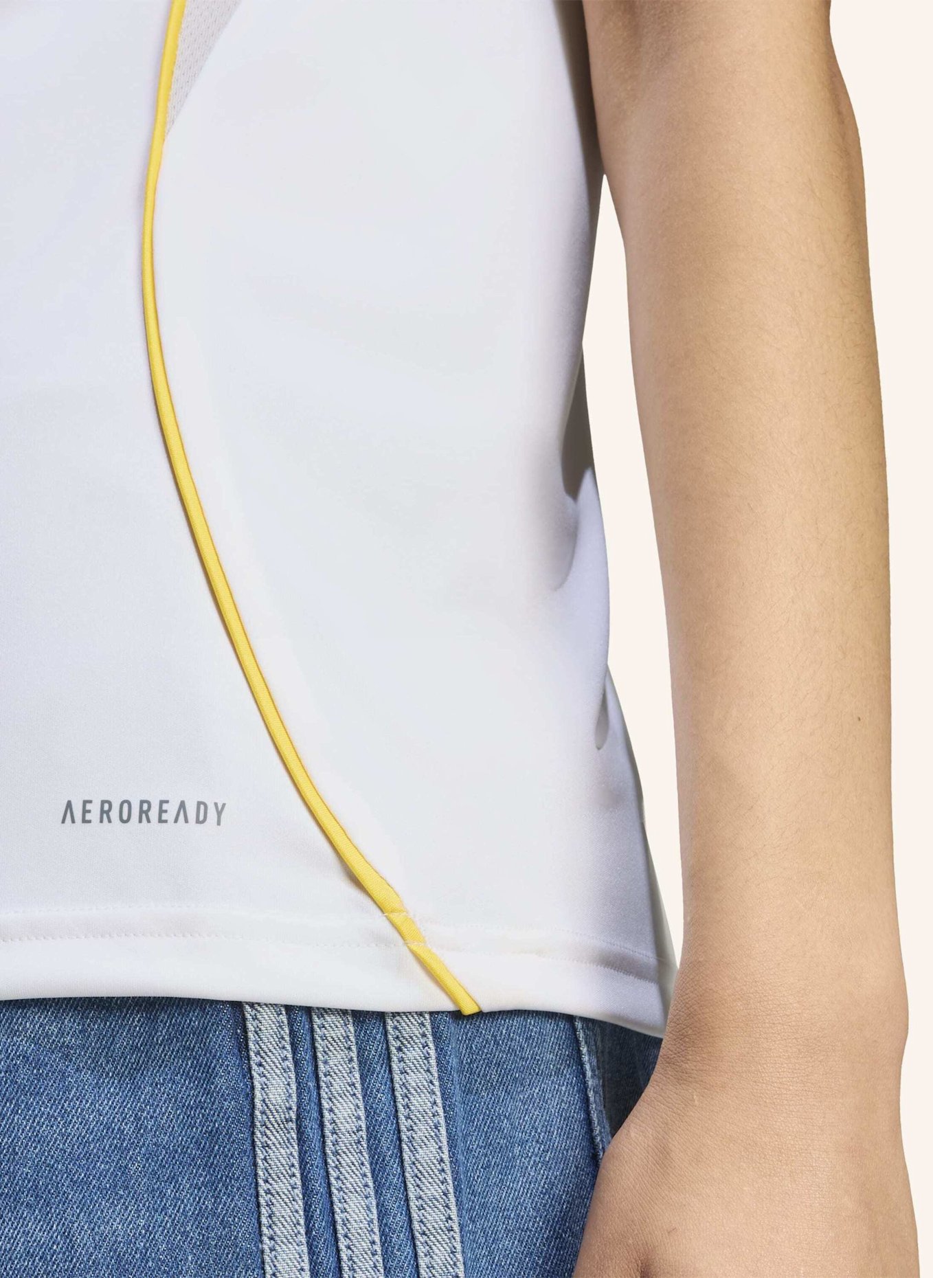 adidas REAL MADRID 25/26 HEIMTRIKOT: WEISS