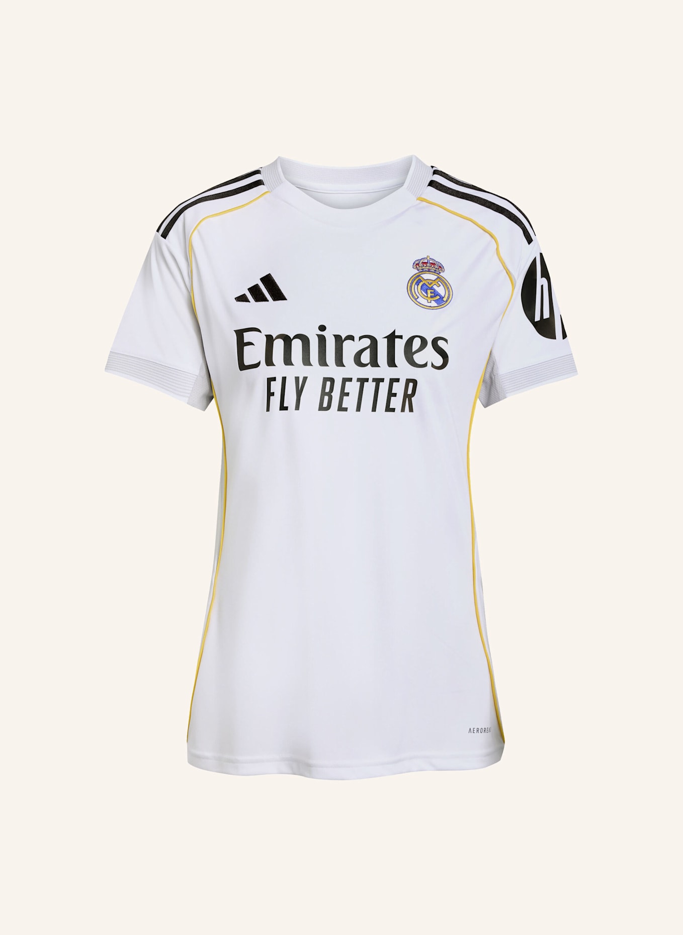 adidas REAL MADRID 25/26 HEIMTRIKOT: WEISS