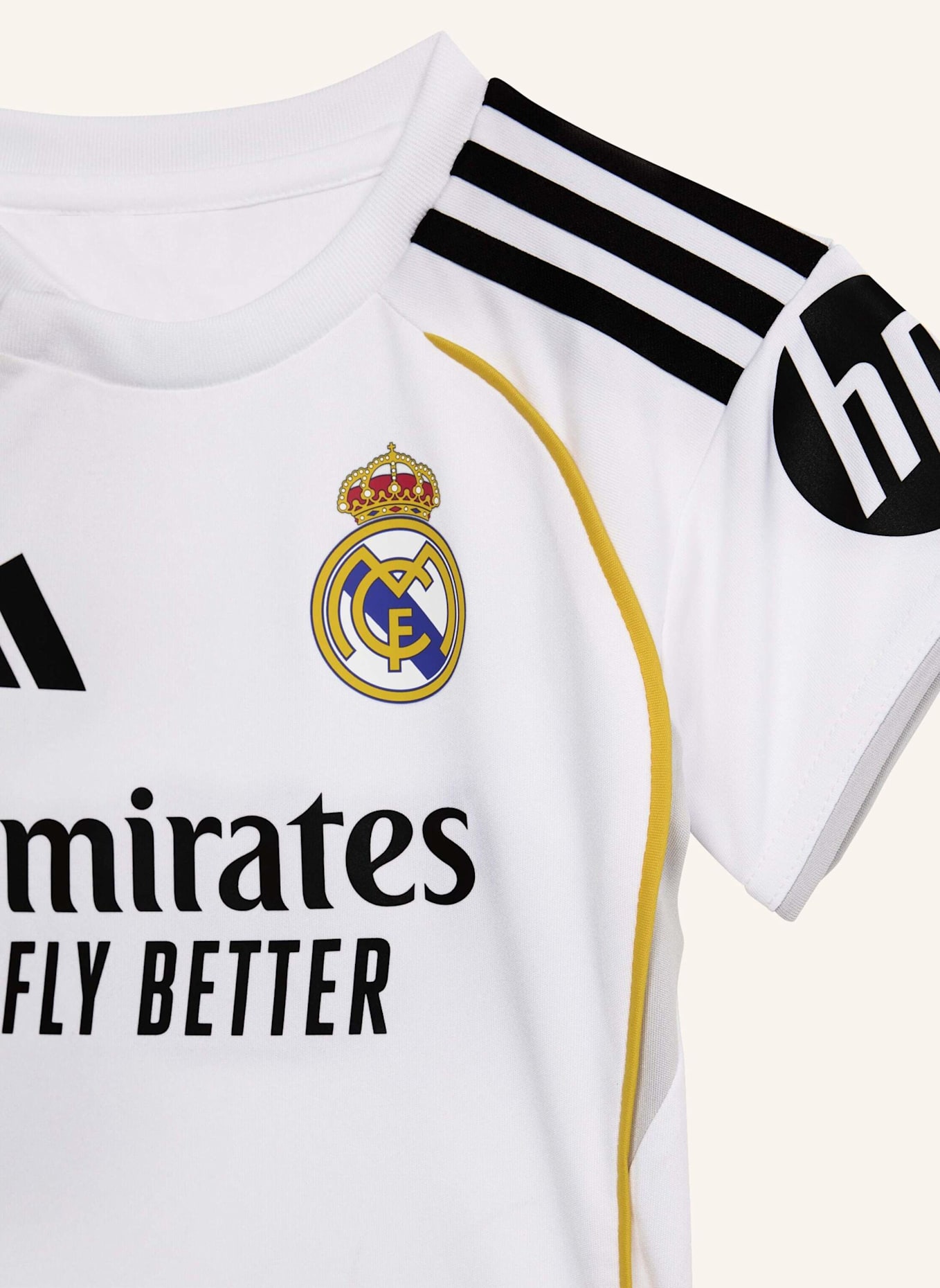 adidas REAL MADRID 25/26 BABY KIDS HEIMAUSRÜSTUNG: WEISS