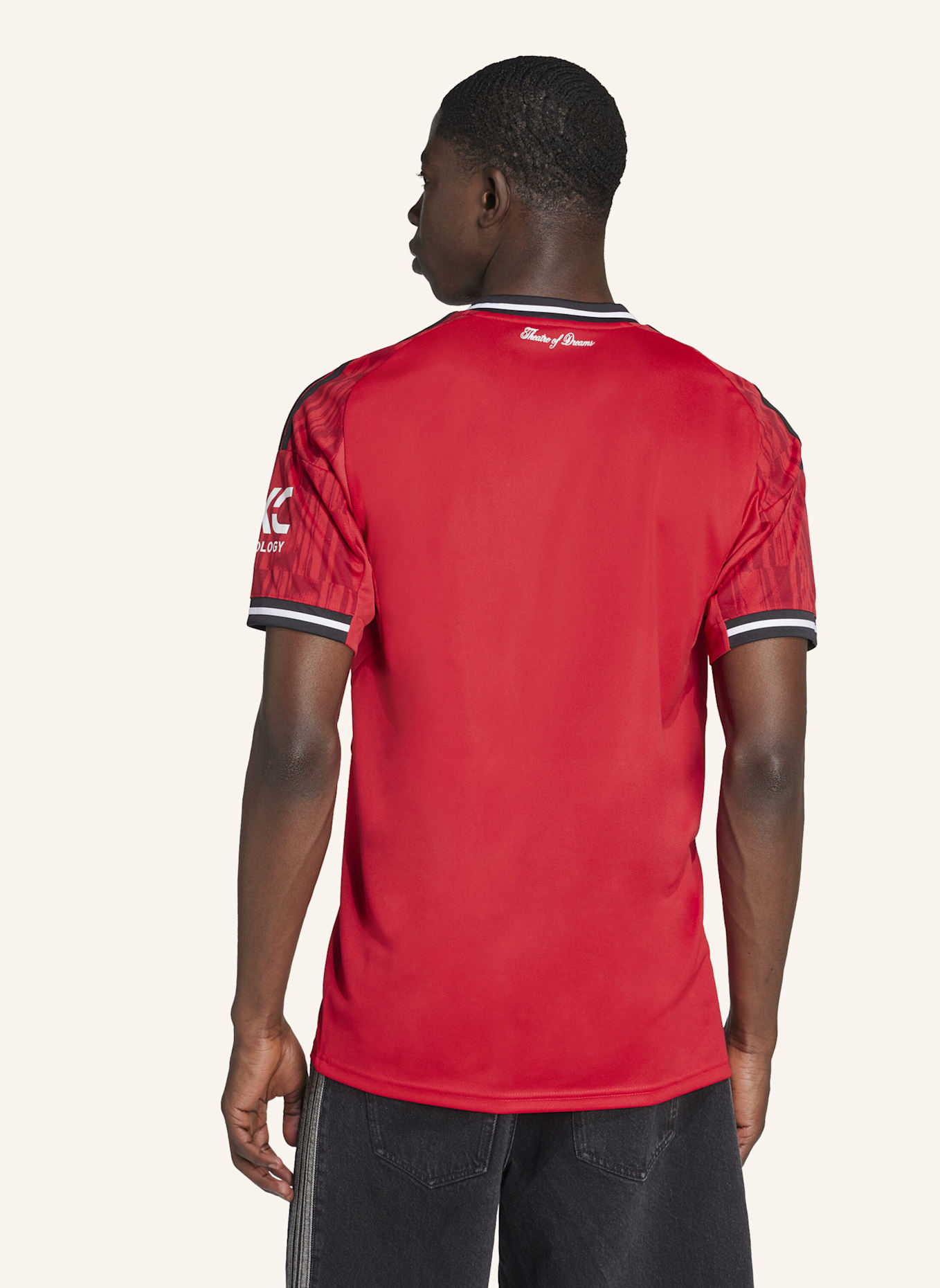 adidas MANCHESTER UNITED 25/26 HEIMTRIKOT: ROT