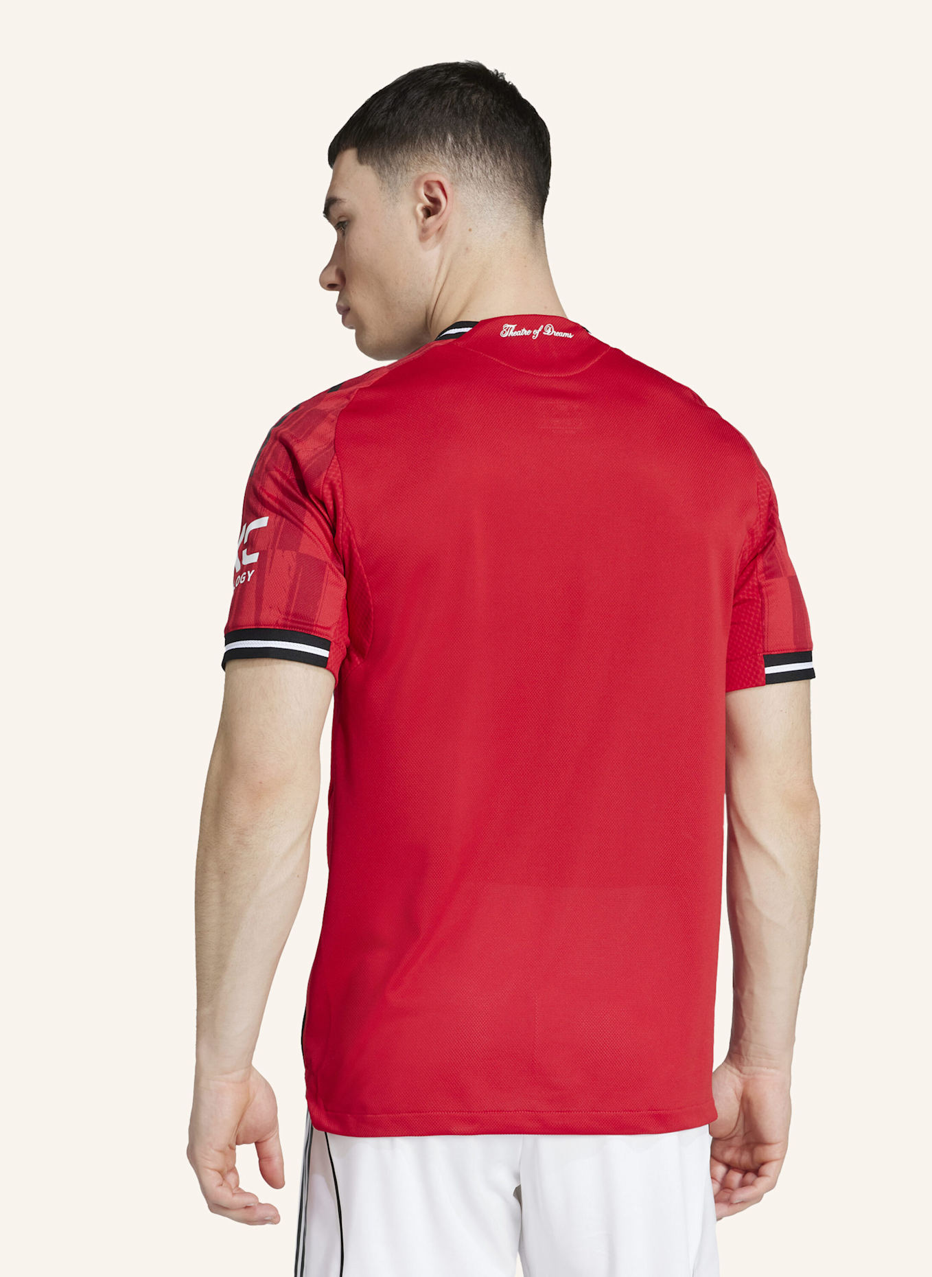 adidas MANCHESTER UNITED 25/26 HEIMTRIKOT AUTHENTIC: ROT