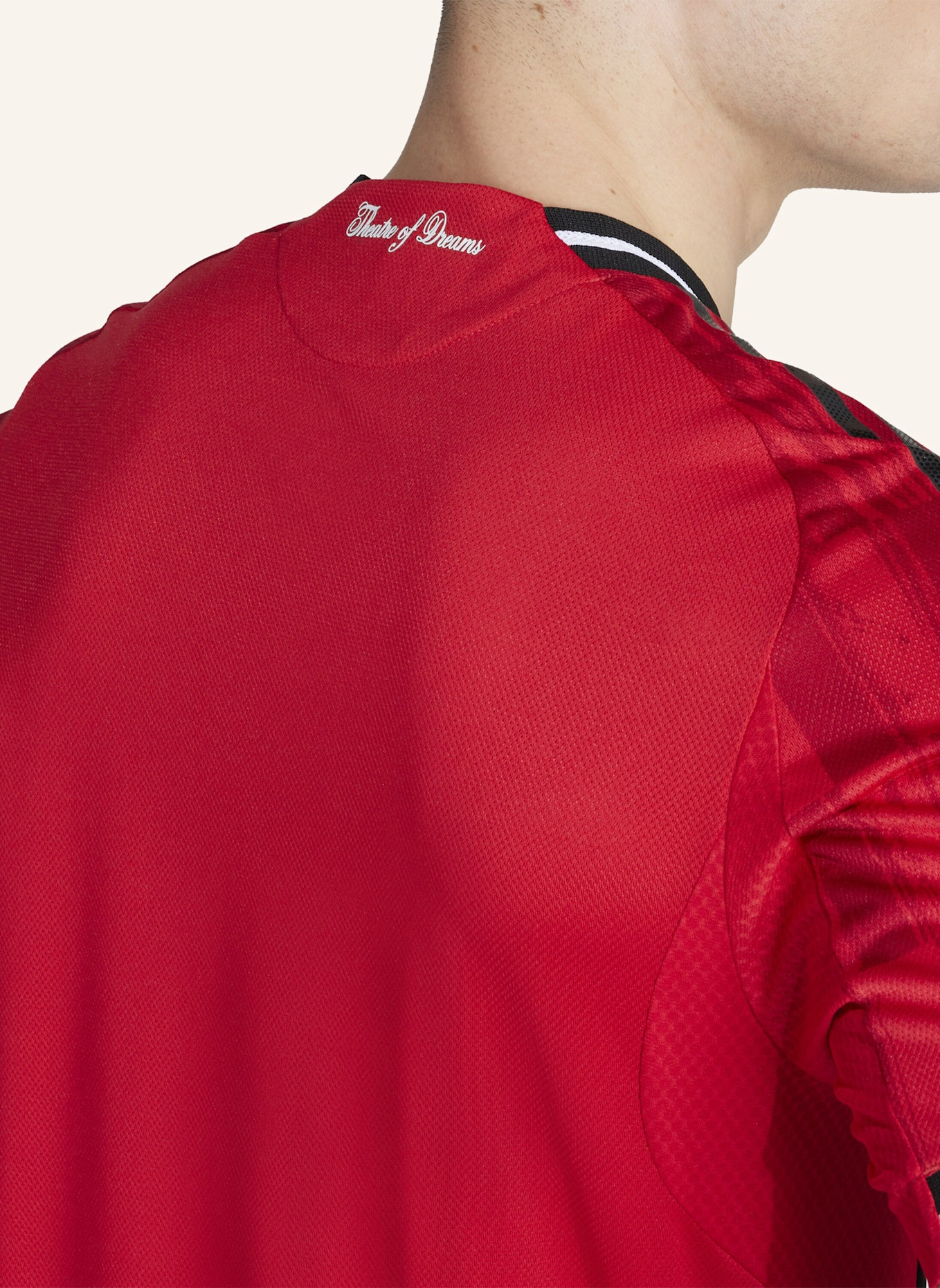 adidas MANCHESTER UNITED 25/26 HEIMTRIKOT AUTHENTIC: ROT