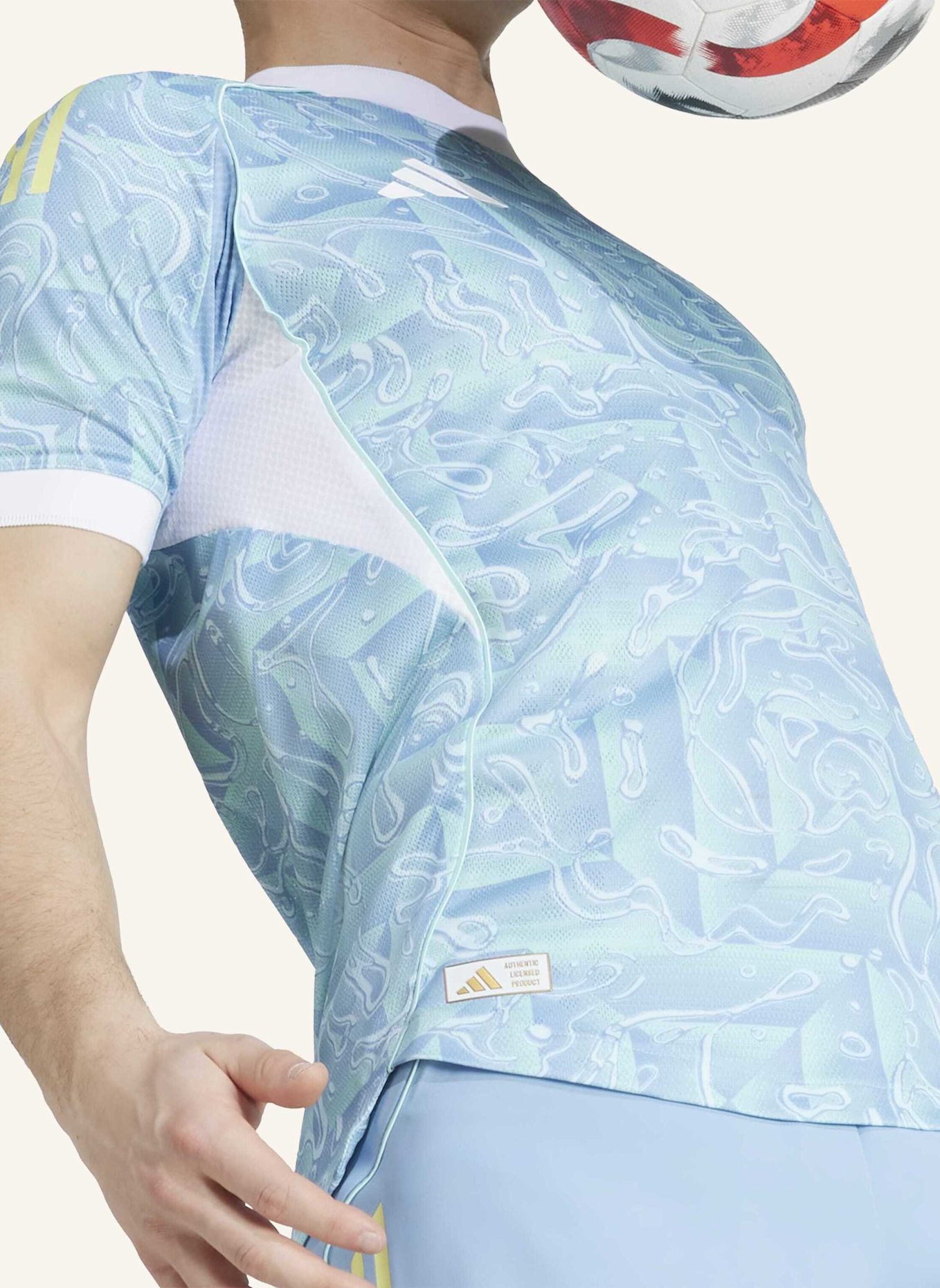 adidas JUVENTUS TURIN 25/26 AUSWÄRTSTRIKOT AUTHENTIC: BLAU