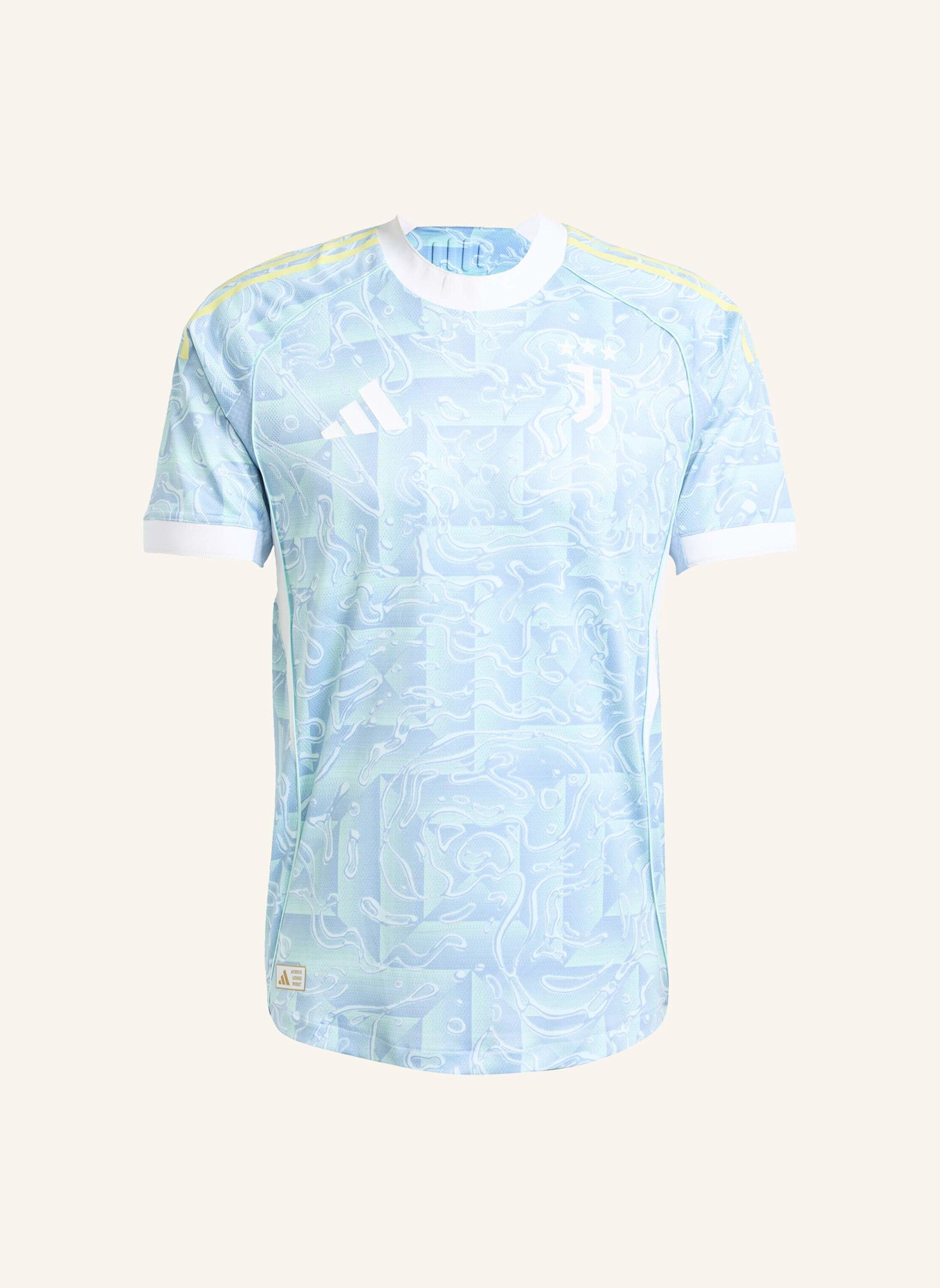 adidas JUVENTUS TURIN 25/26 AUSWÄRTSTRIKOT AUTHENTIC: BLAU