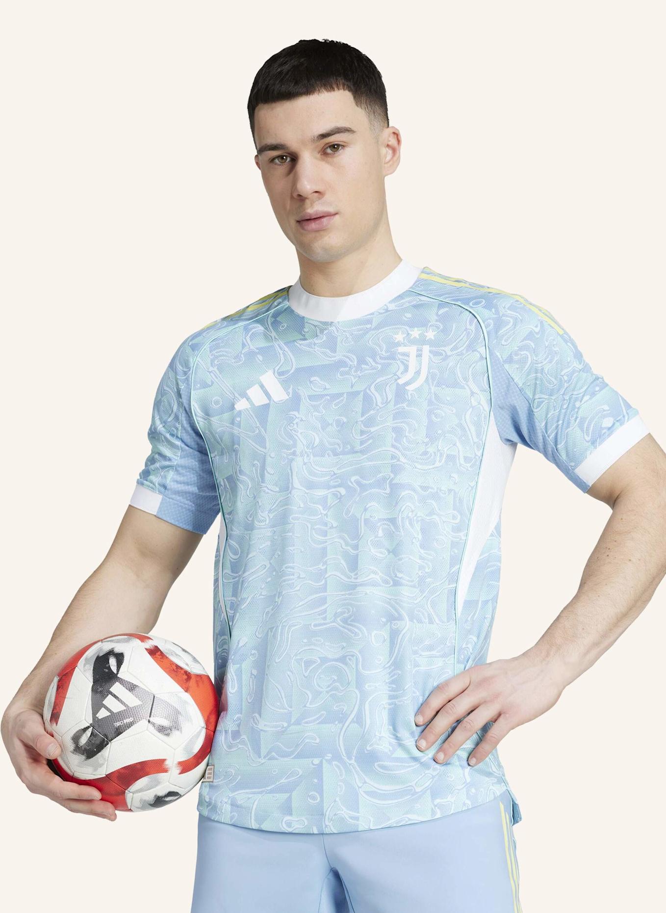 adidas JUVENTUS TURIN 25/26 AUSWÄRTSTRIKOT AUTHENTIC: BLAU