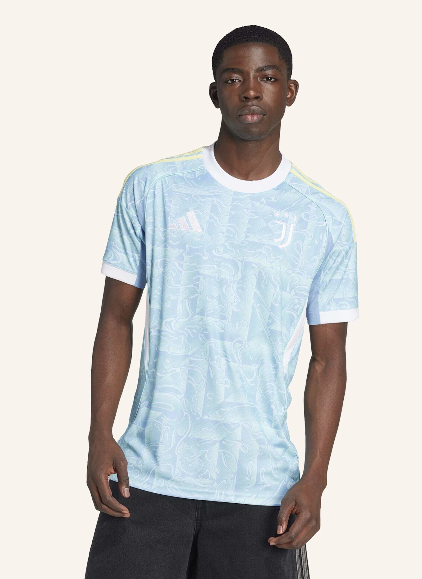 adidas JUVENTUS 25/26 AUSWÄRTS JERSEY: BLAU