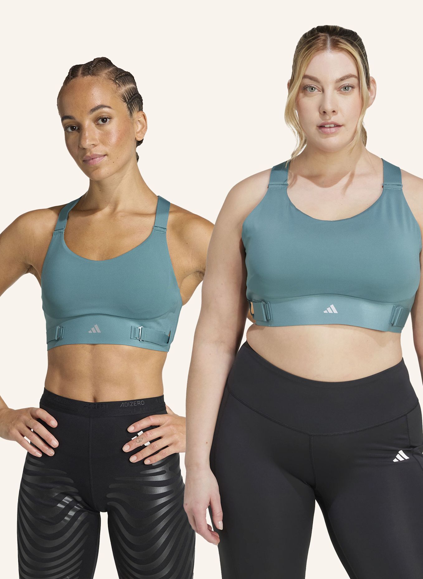 adidas Sport-BH FASTIMPACT LUXE RUN: TÜRKIS