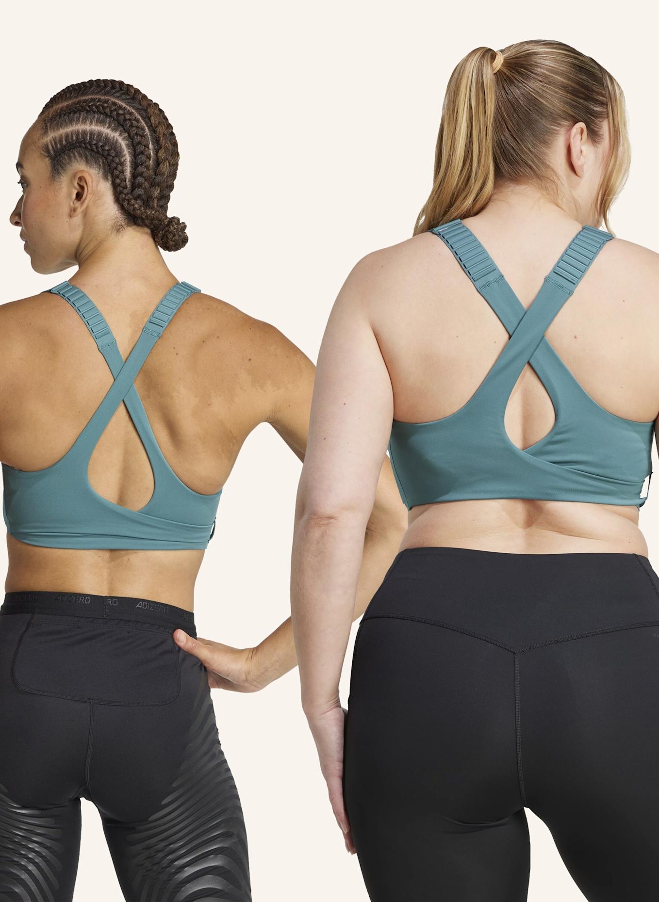 adidas Sport-BH FASTIMPACT LUXE RUN: TÜRKIS