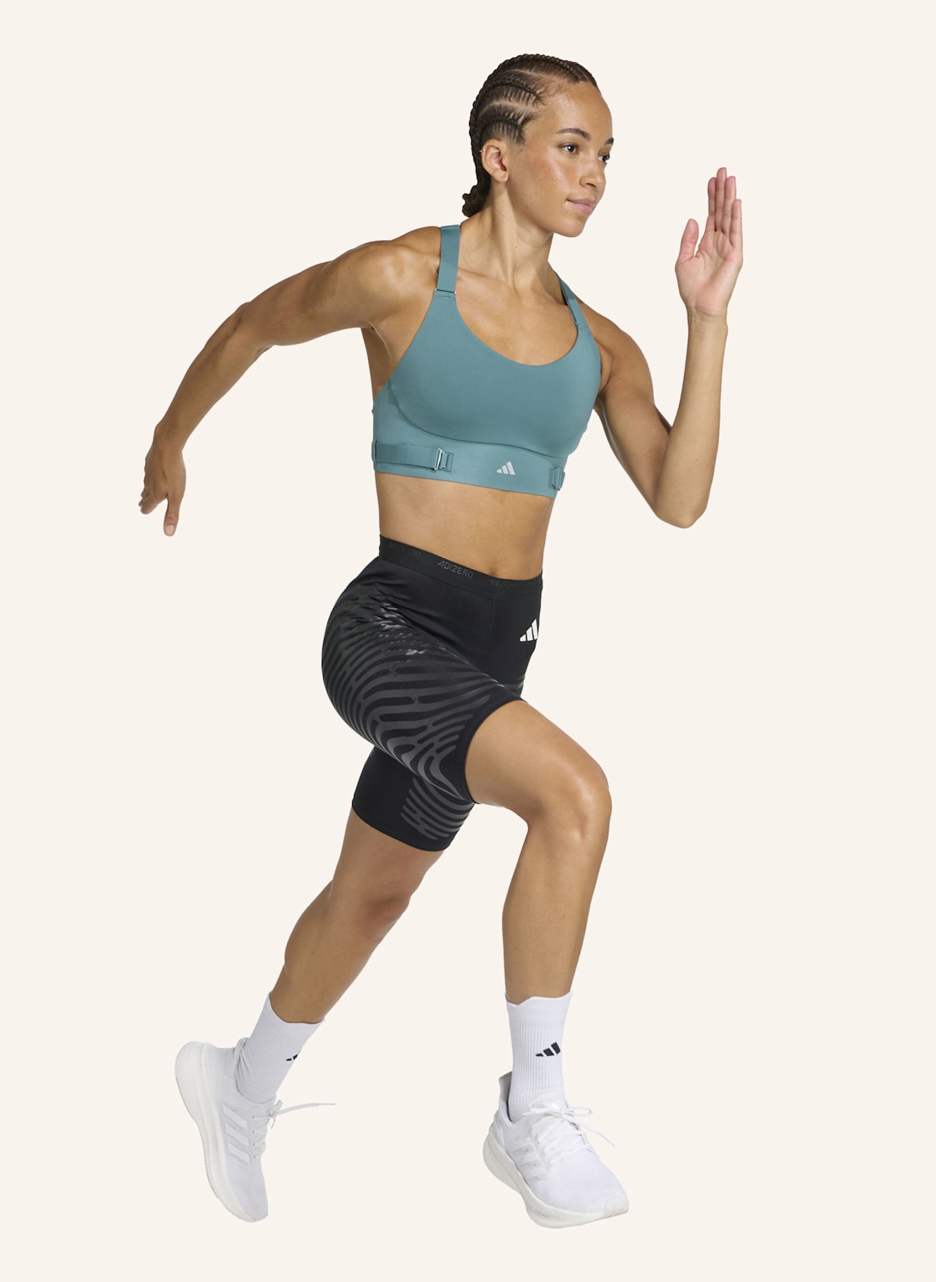 adidas Sport-BH FASTIMPACT LUXE RUN: TÜRKIS