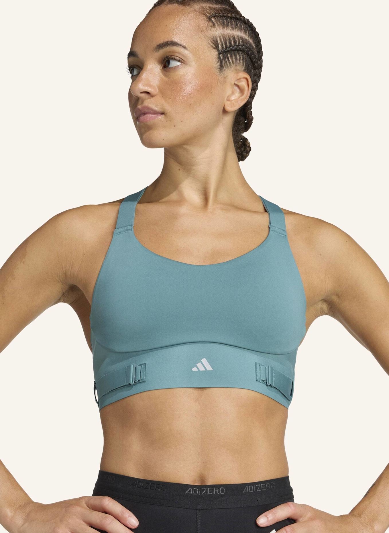 adidas Sport-BH FASTIMPACT LUXE RUN: TÜRKIS