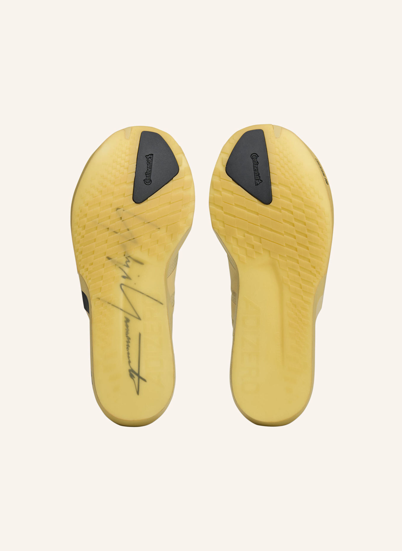 Y-3 Y-3 ADIOS 9: BEIGE/ SCHWARZ