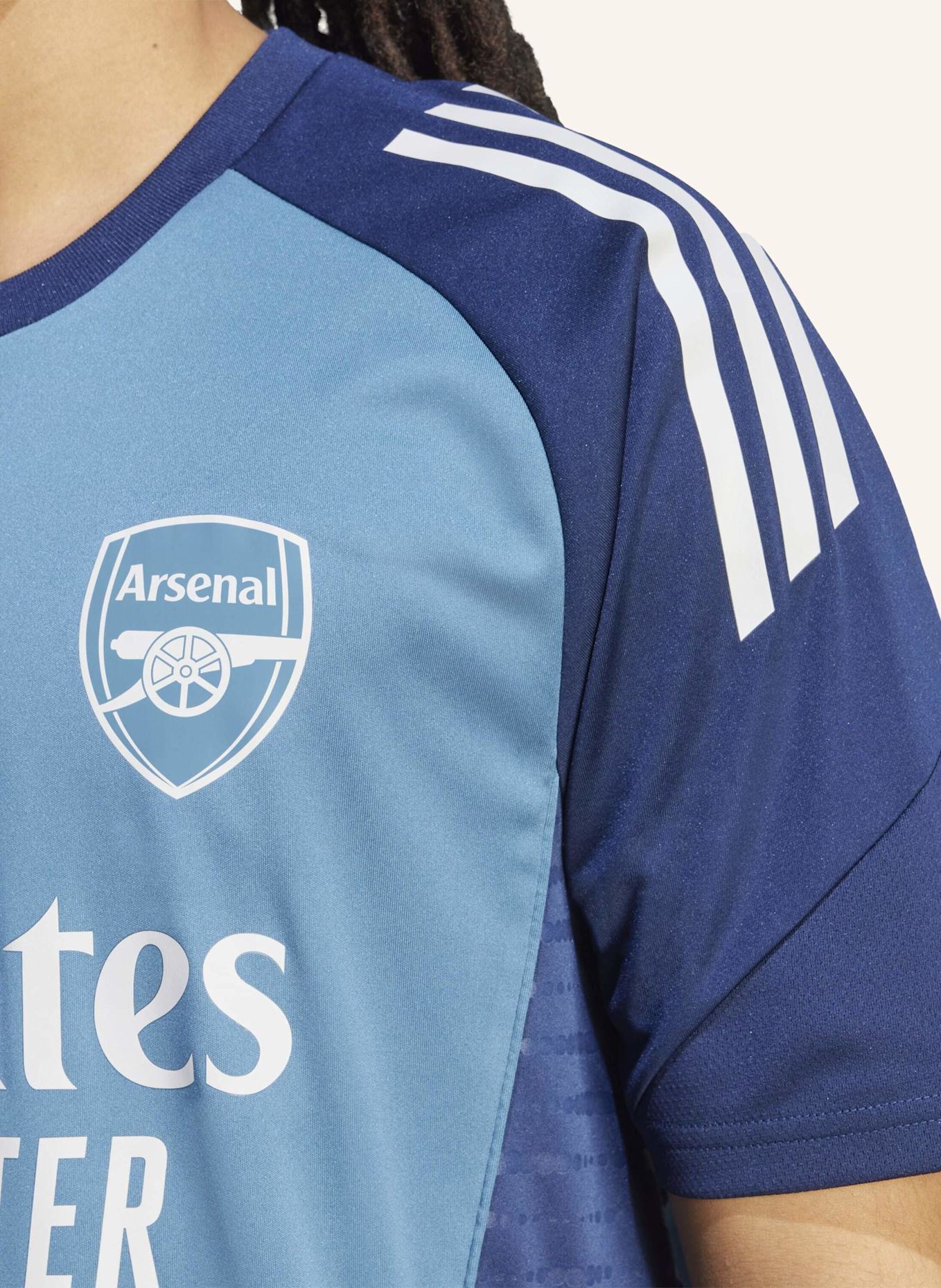 adidas ARSENAL TIRO 25 COMPETITION TRAININGSTRIKOT: BLAU