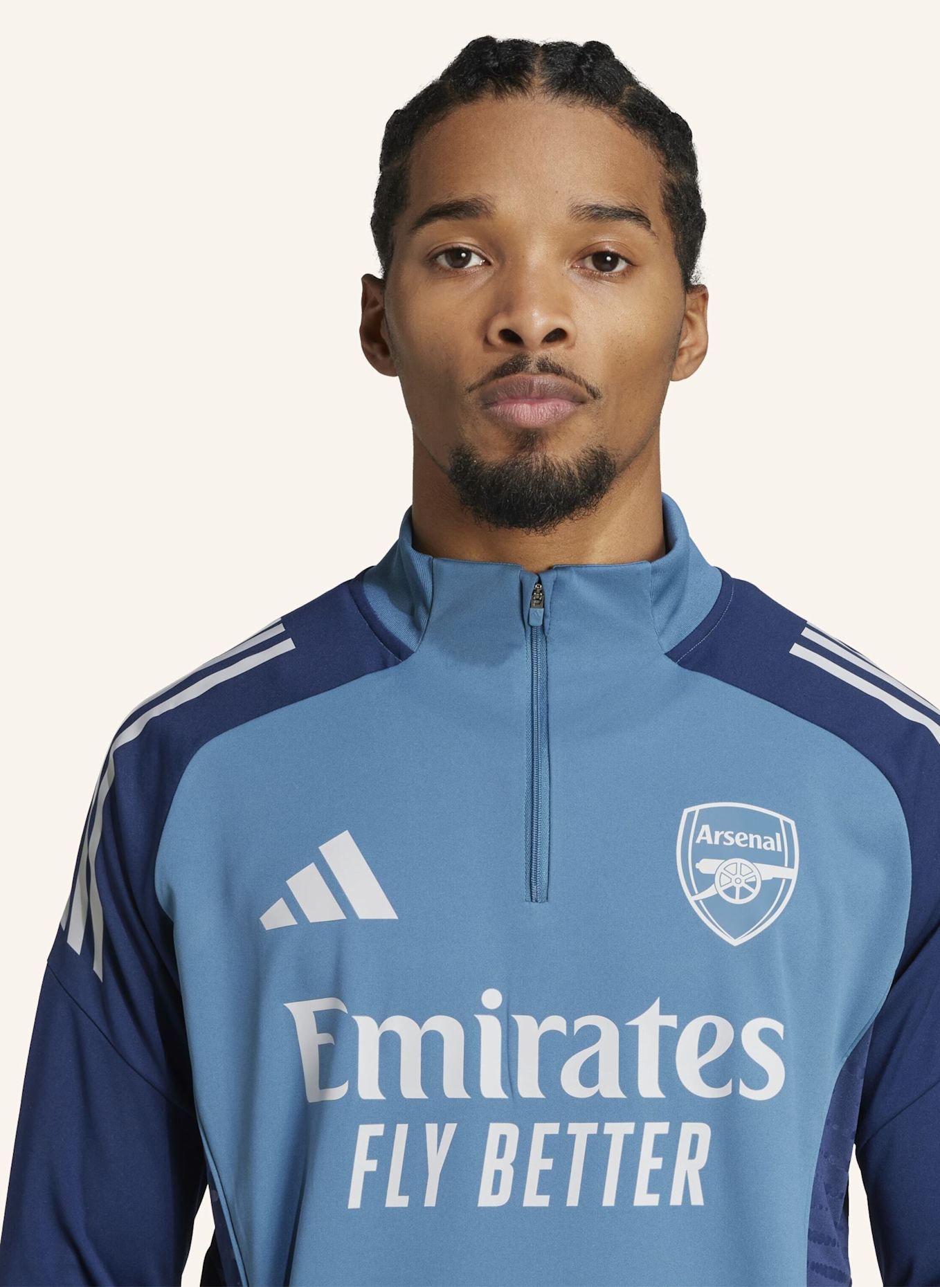 adidas FC ARSENAL TIRO 25 COMPETITION TRAININGSOBERTEIL: BLAU