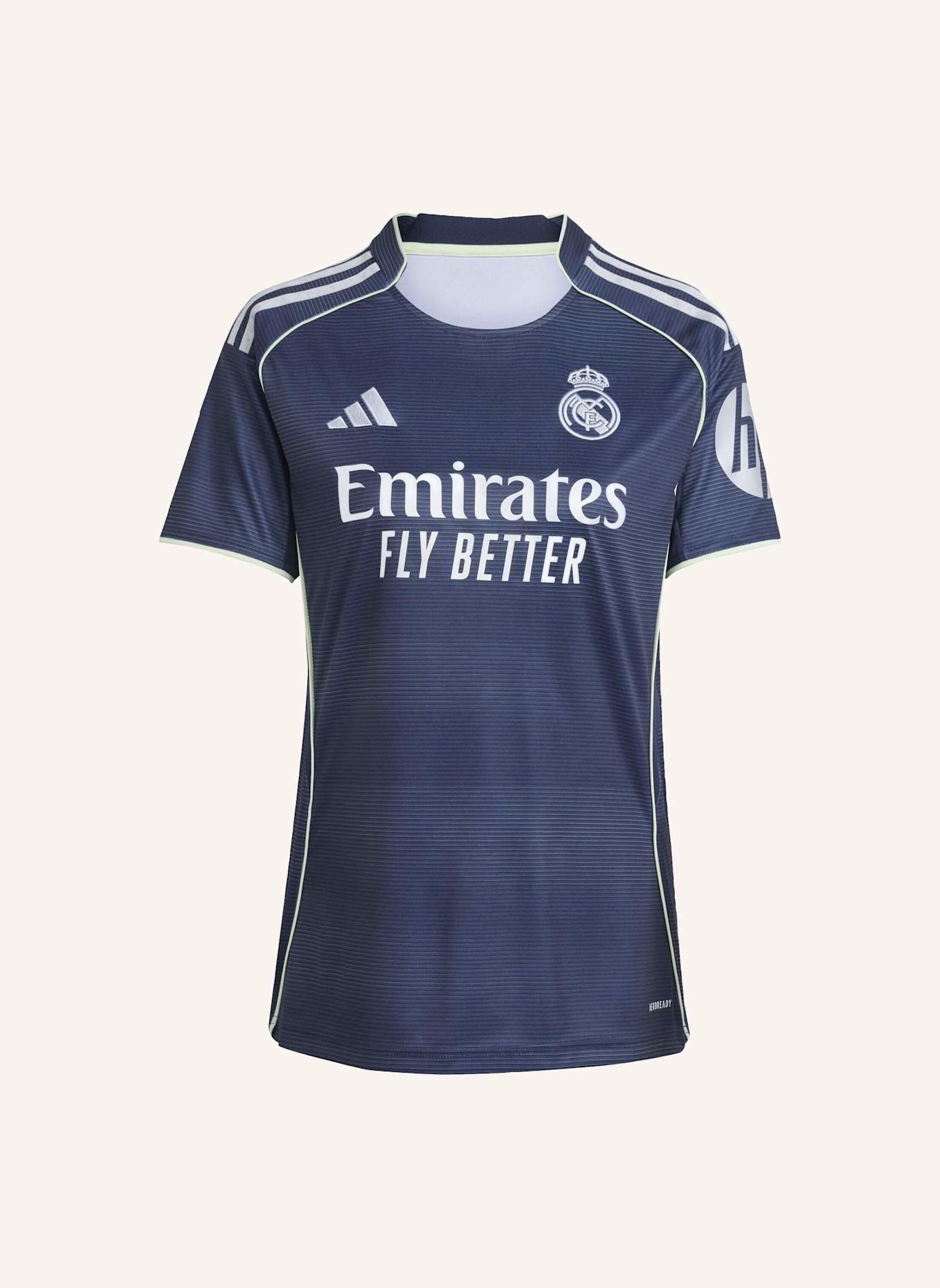 adidas REAL MADRID 25/26 AUSWÄRTSTRIKOT: BLAU