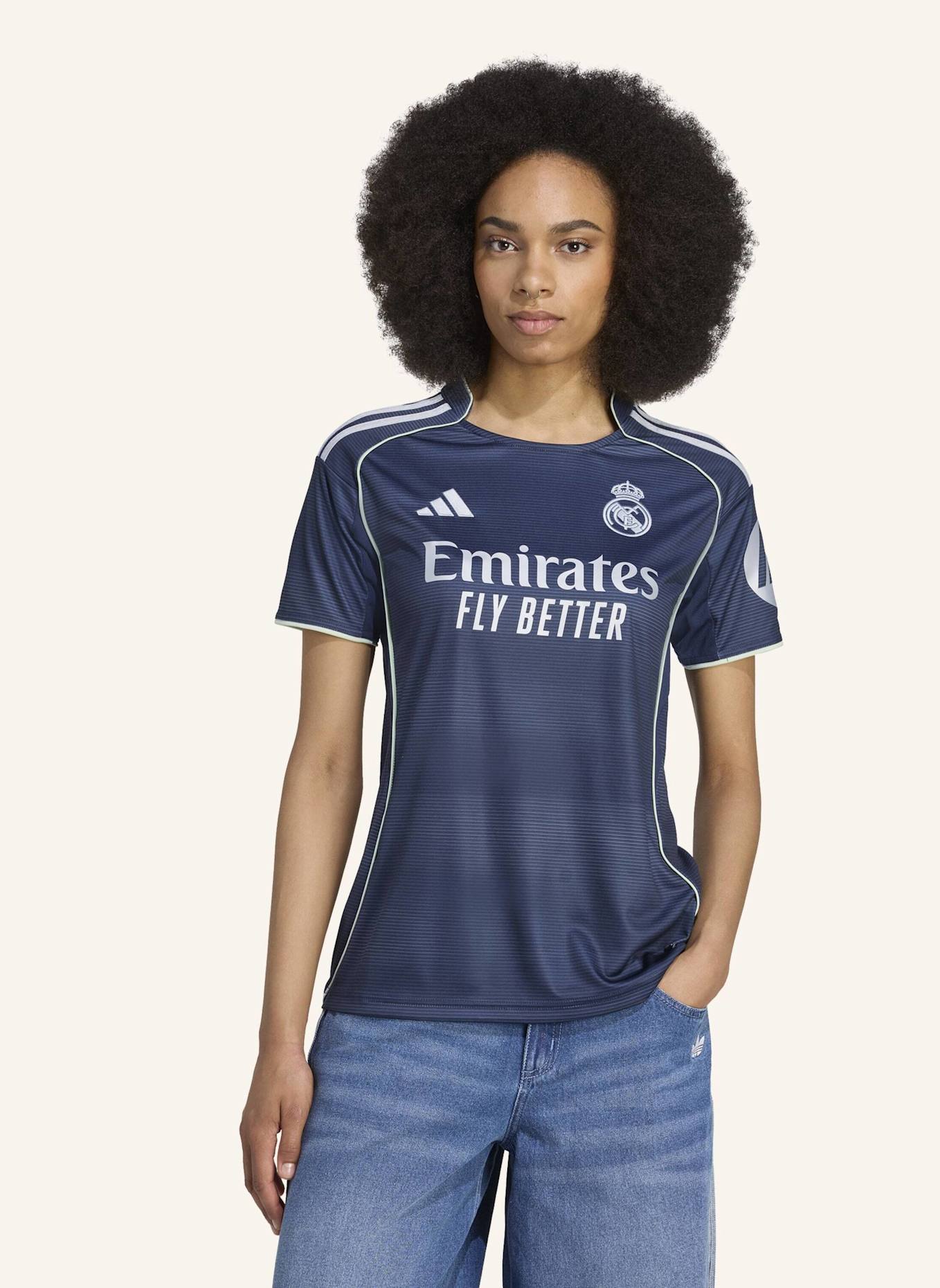 adidas REAL MADRID 25/26 AUSWÄRTSTRIKOT: BLAU