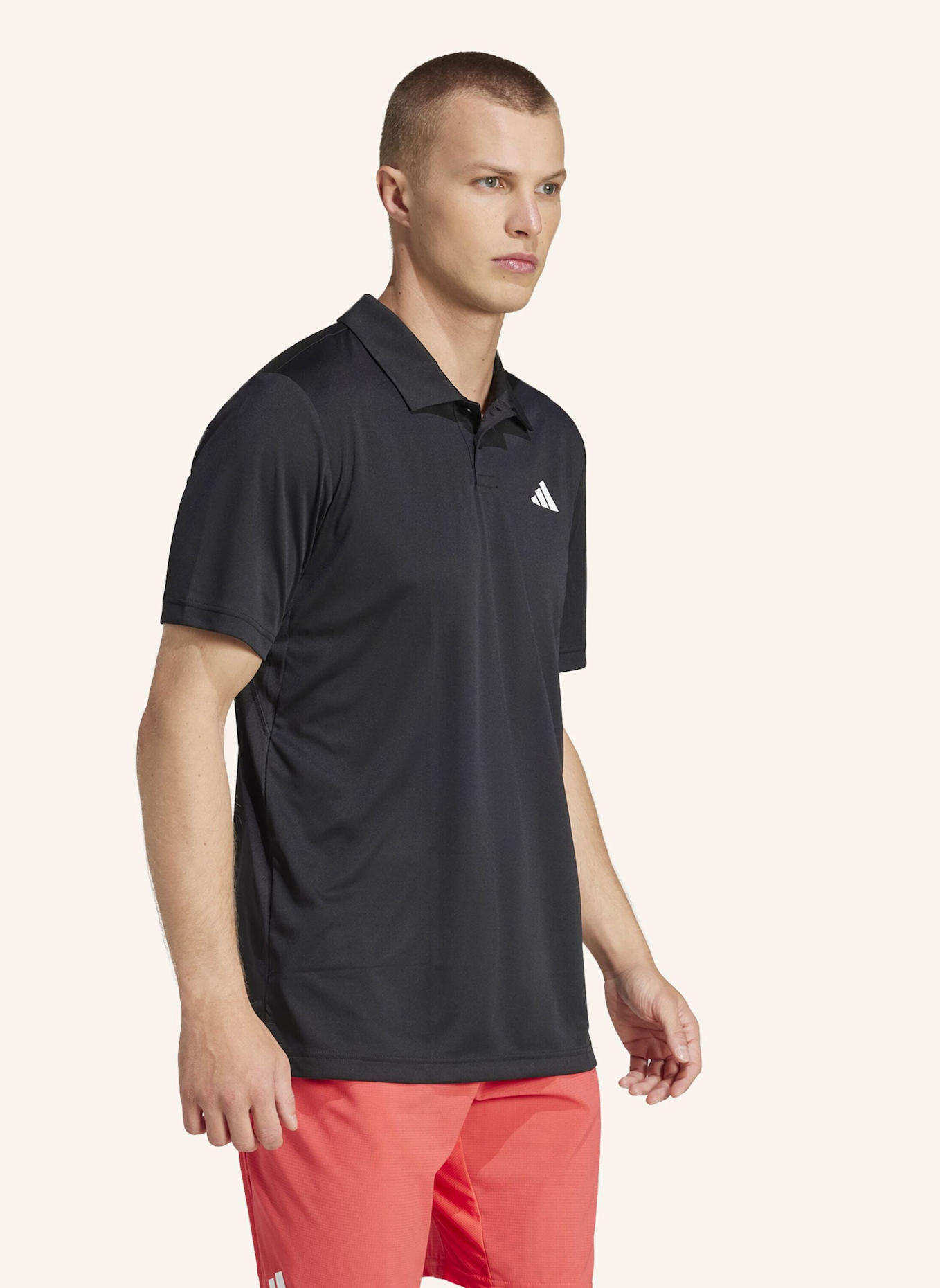 adidas Funktions-Poloshirt CLUB: SCHWARZ