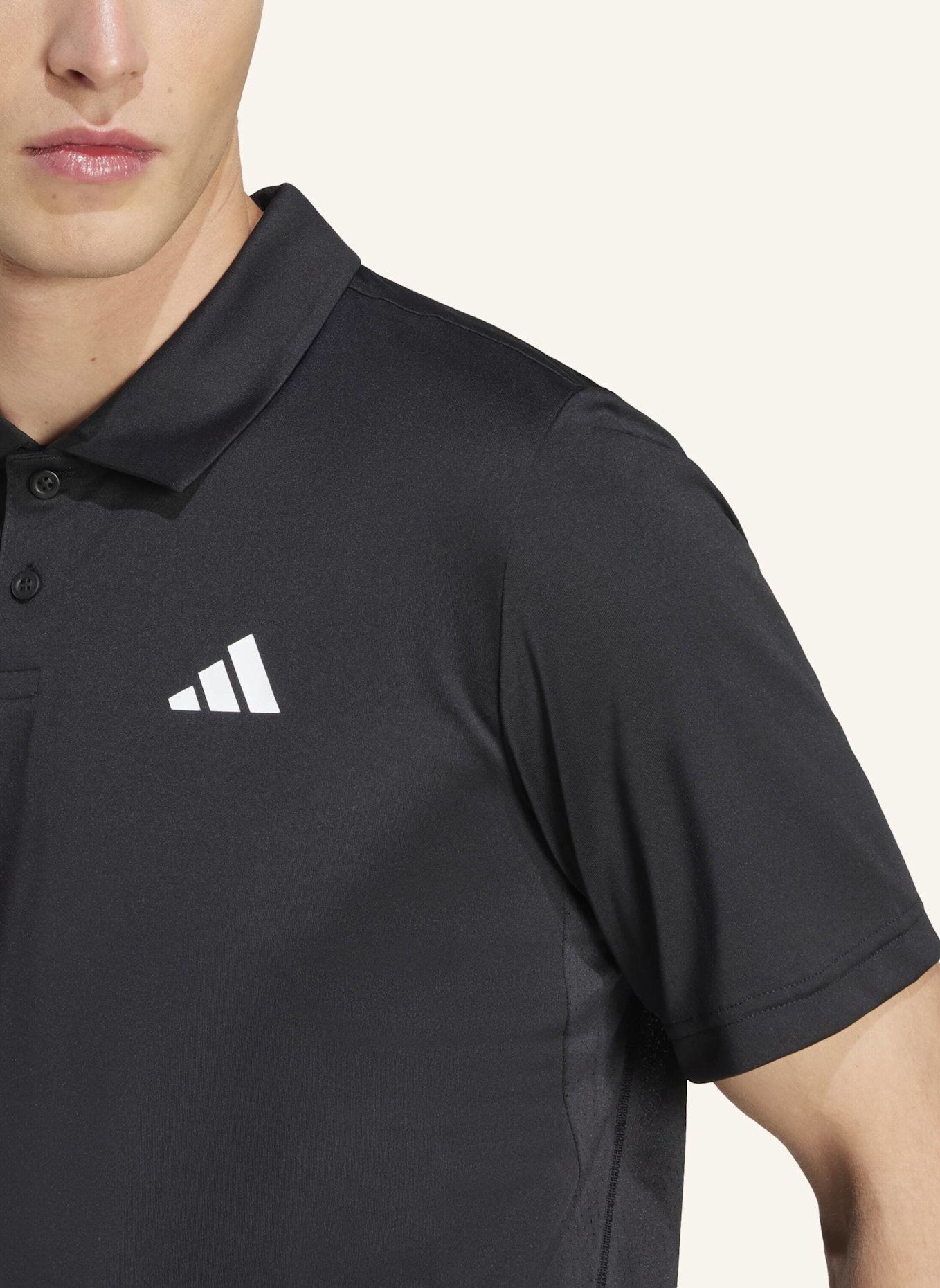 adidas Funktions-Poloshirt CLUB: SCHWARZ