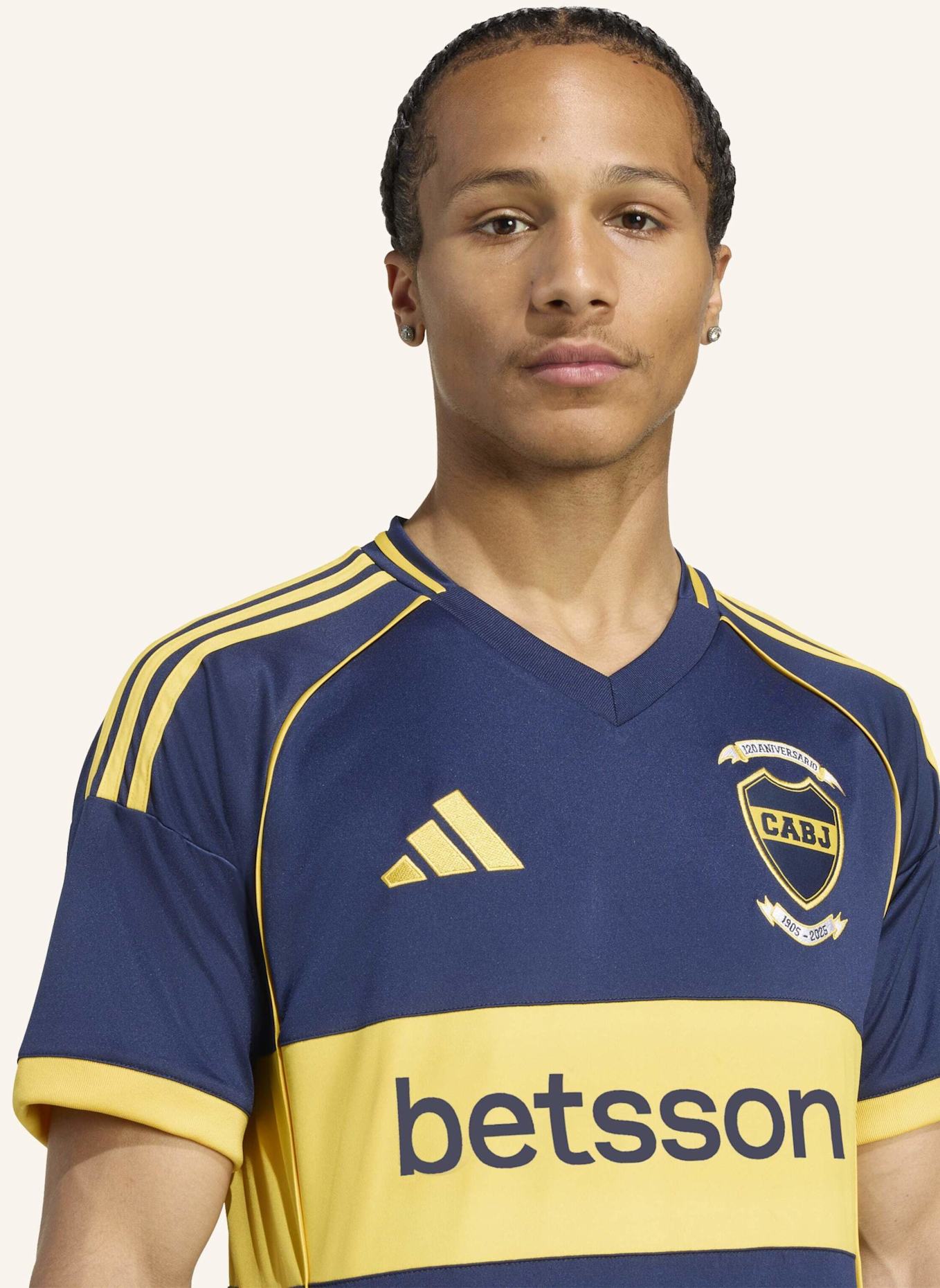 adidas BOCA JUNIORS 25/26 HEIMTRIKOT: BLAU/ GOLD