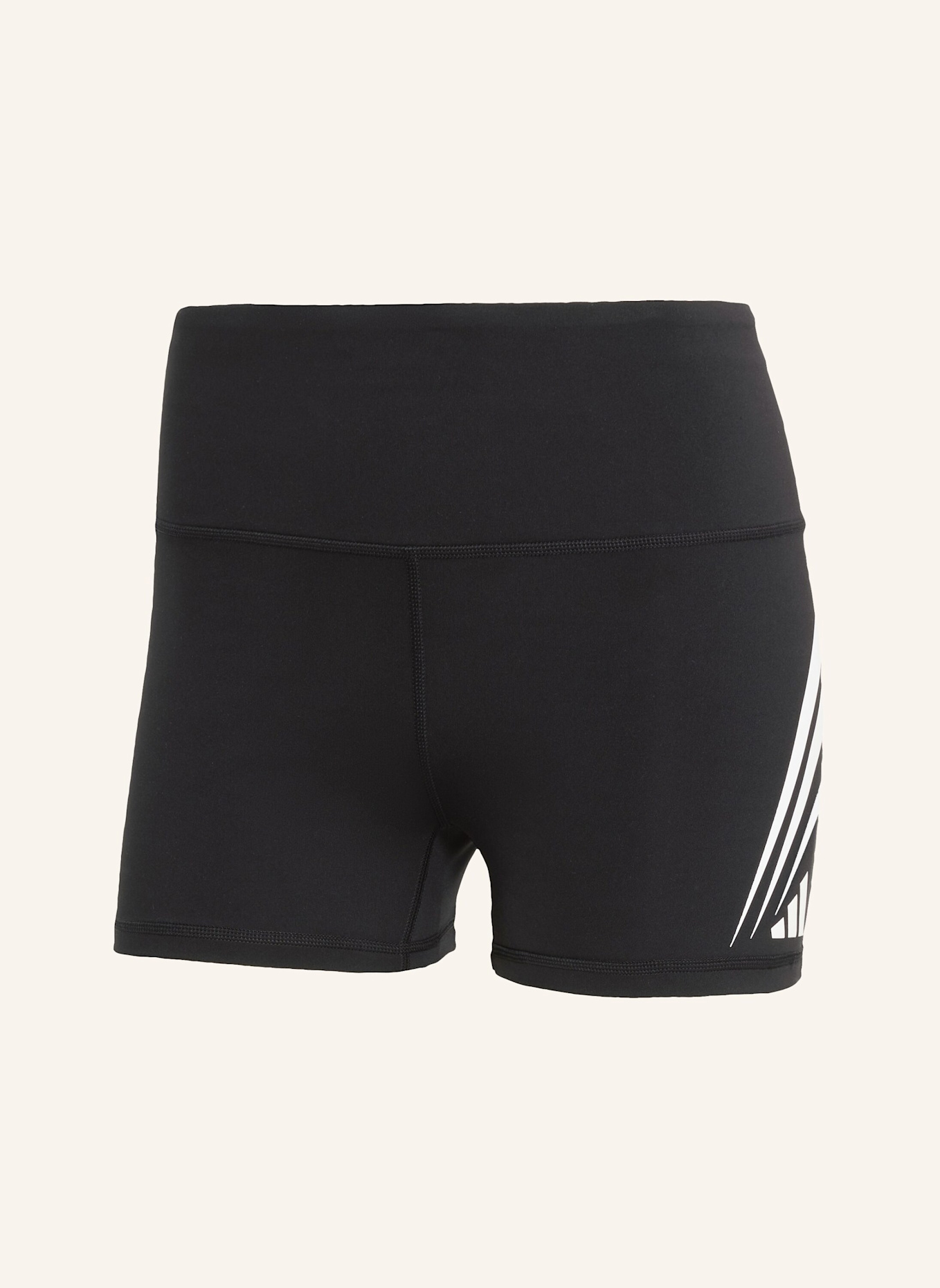 adidas ADIZERO ARCHIVE RUNNING KURZE LAUFLEGGINGS: SCHWARZ
