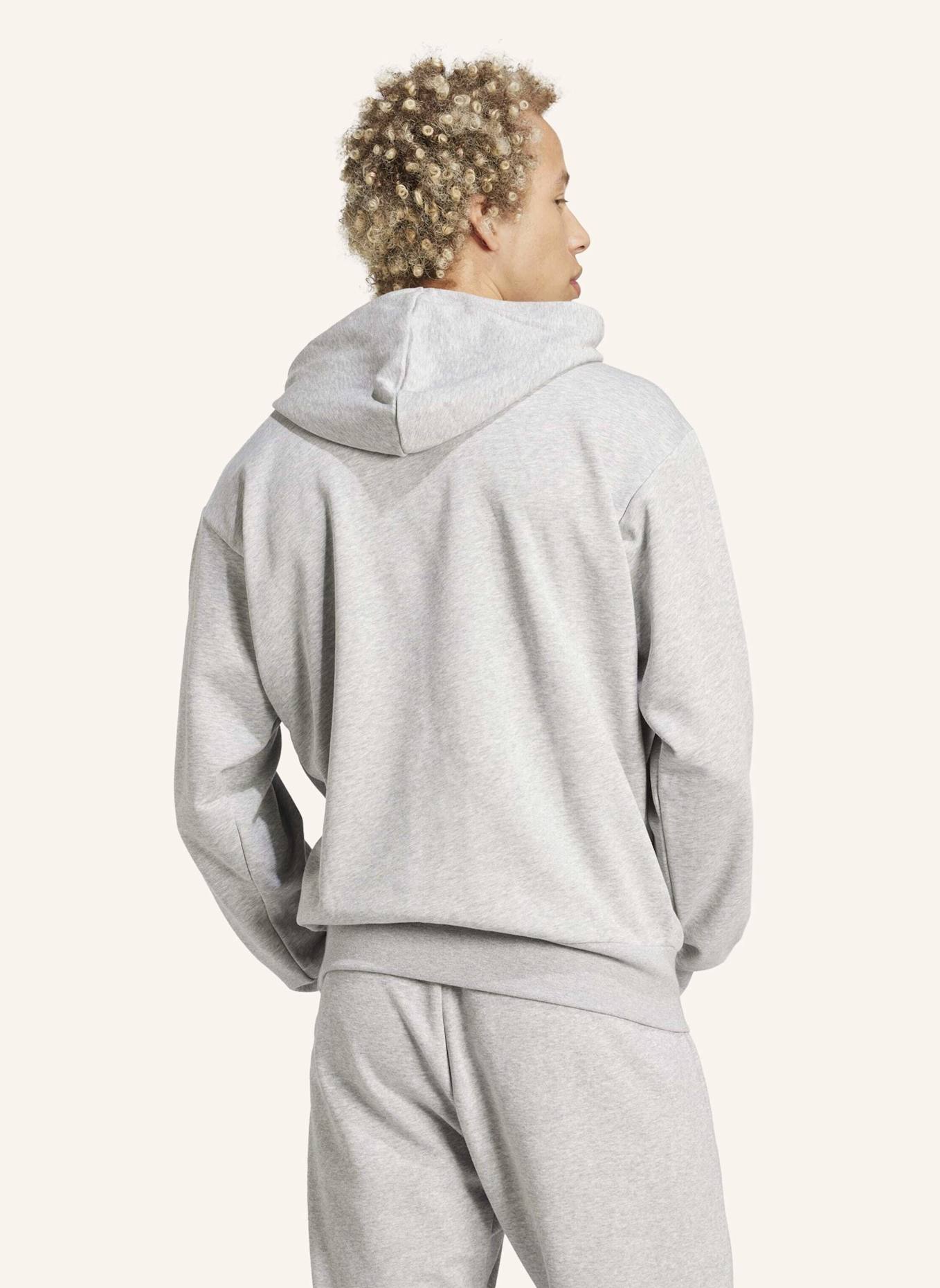 adidas ESSENTIALS BIG LOGO FRENCH TERRY HOODIE: SCHWARZ