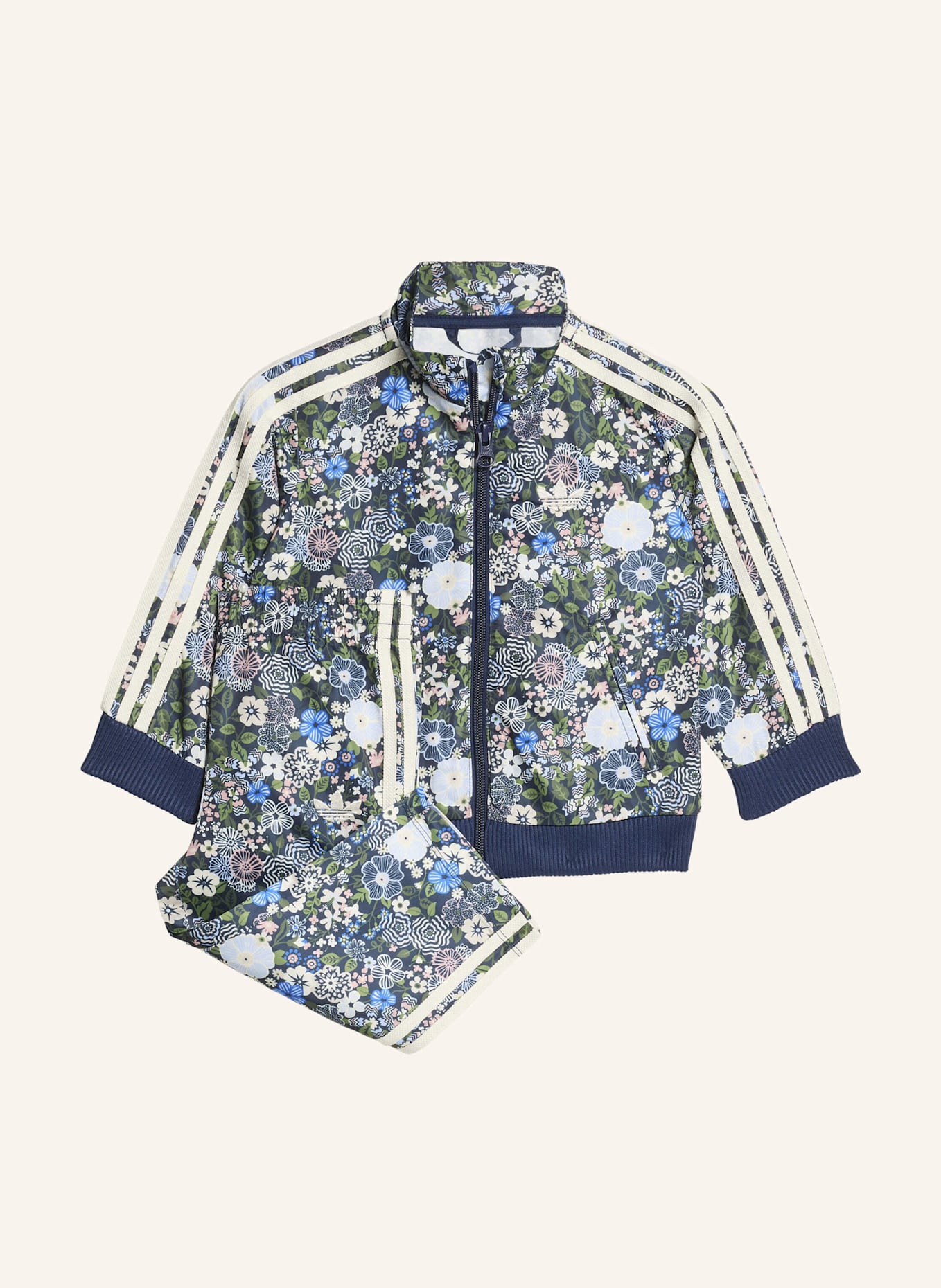 adidas Originals FIREBIRD X LIBERTY LONDON TRAININGSANZUG KINDER: BLAU