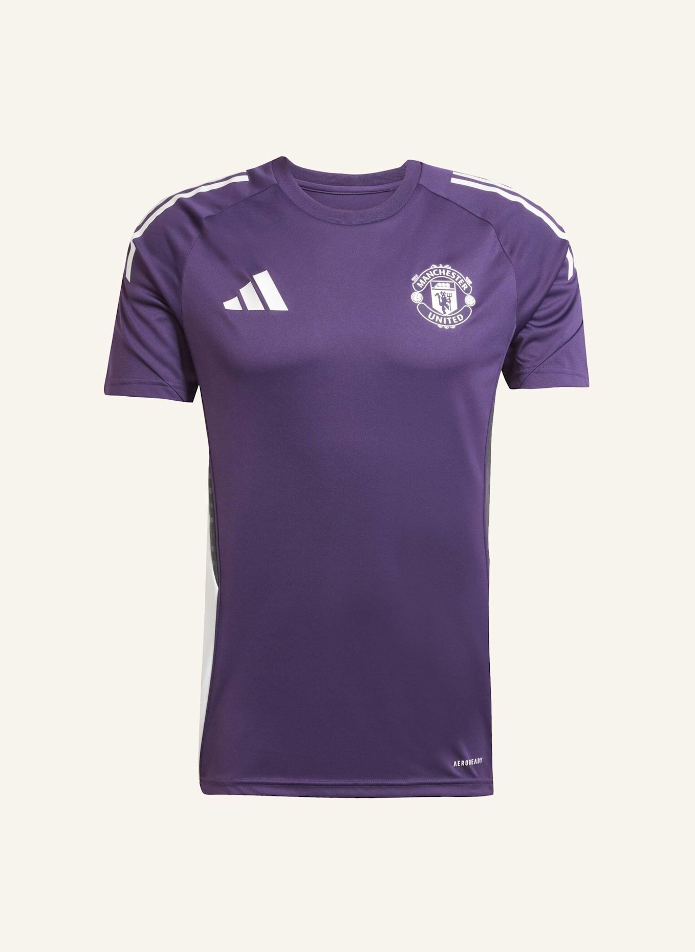 adidas MANCHESTER UNITED TIRO 25 COMPETITION TRAININGSTRIKOT: WEISS/ SCHWARZ