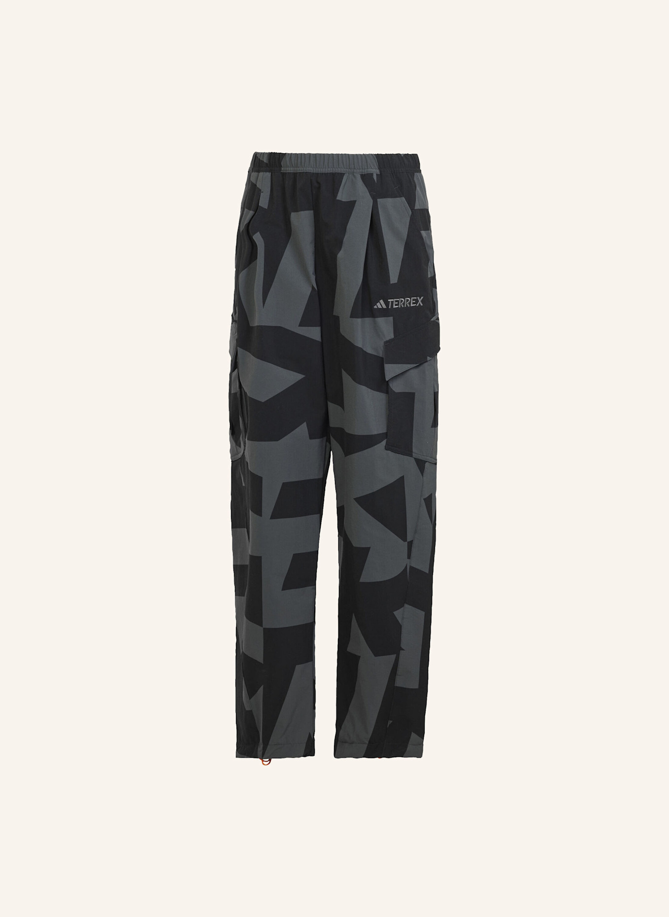 adidas TERREX Trekkinghose TERREX XPLORIC PRINTED: SCHWARZ/ GRAU