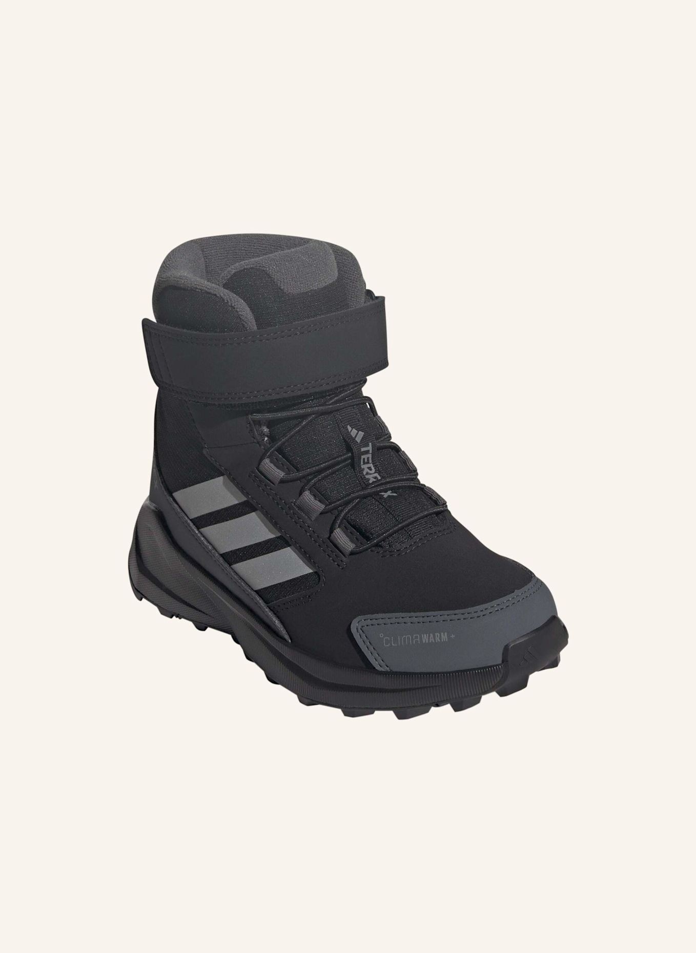 adidas TERREX TERREX TRAILMAKER 2 HIGH CLIMAWARM+ KINDER: SCHWARZ