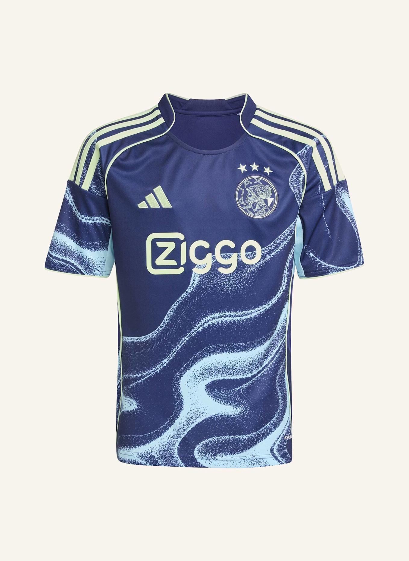 adidas AJAX AMSTERDAM 25/26 AUSWÄRTSTRIKOT: BLAU