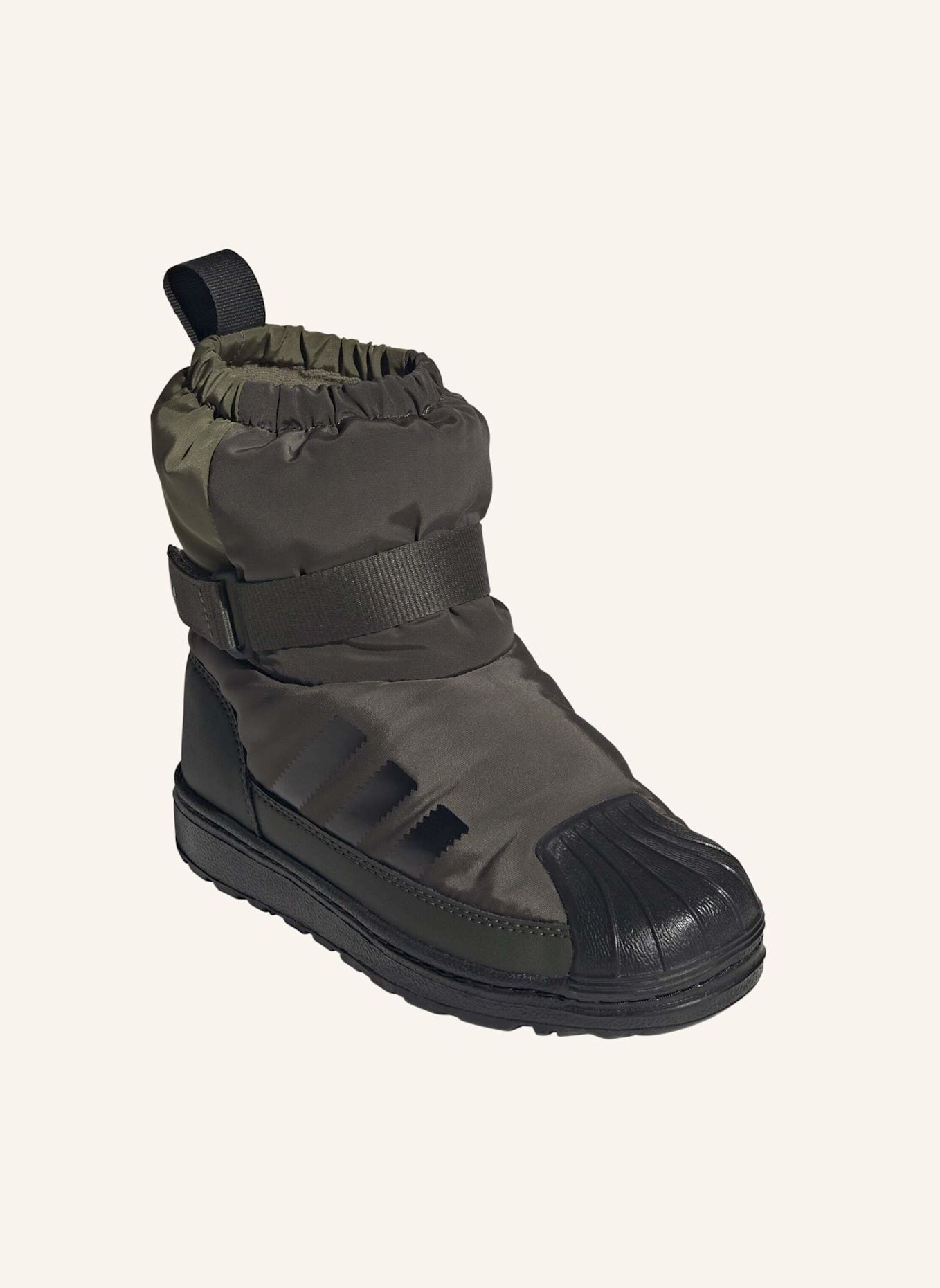 adidas Originals SUPERSTAR 360 WINTERIZED STIEFEL FÜR KINDER: OLIV/ SCHWARZ