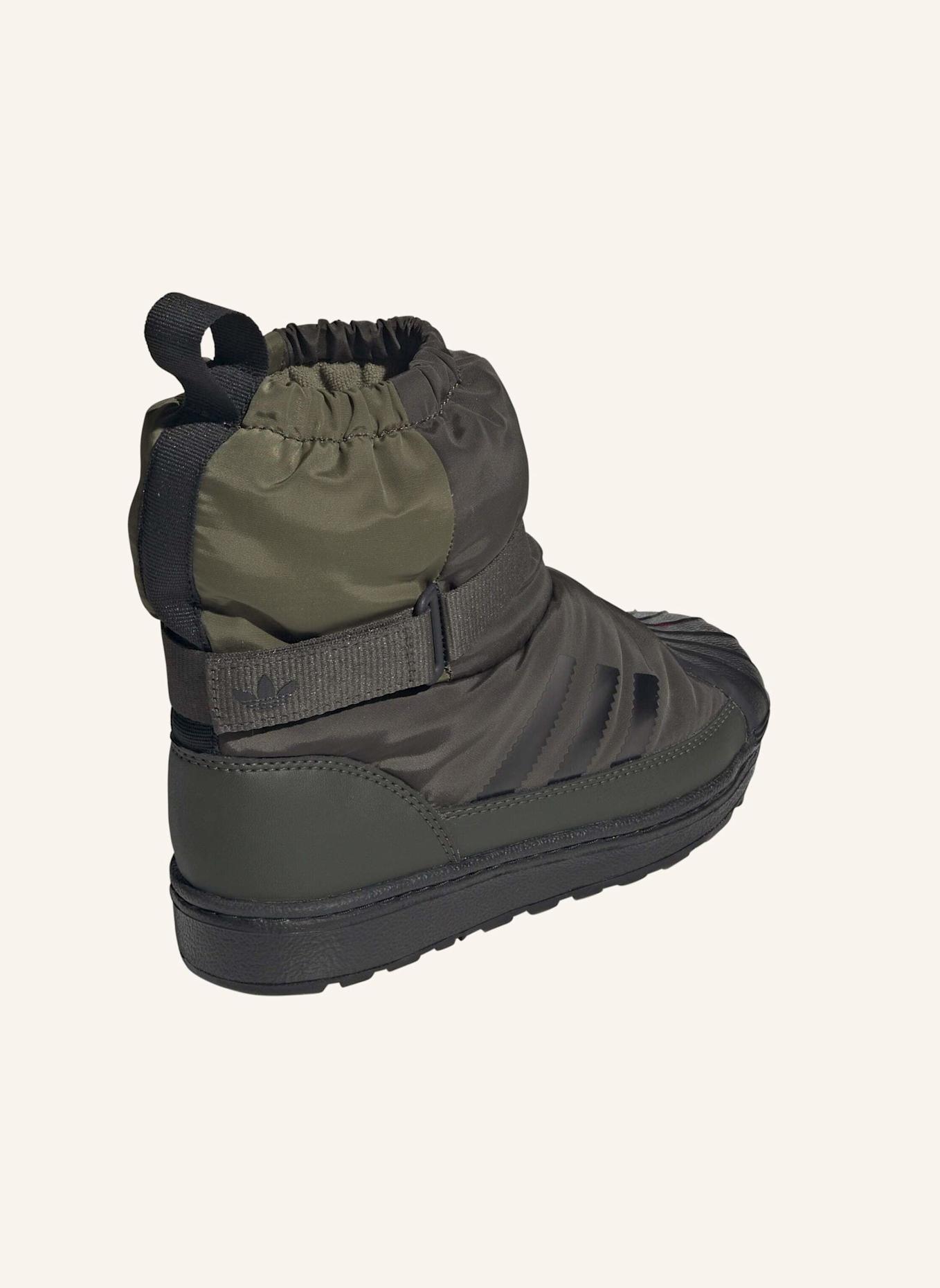 adidas Originals SUPERSTAR 360 WINTERIZED STIEFEL FÜR KINDER: OLIV/ SCHWARZ