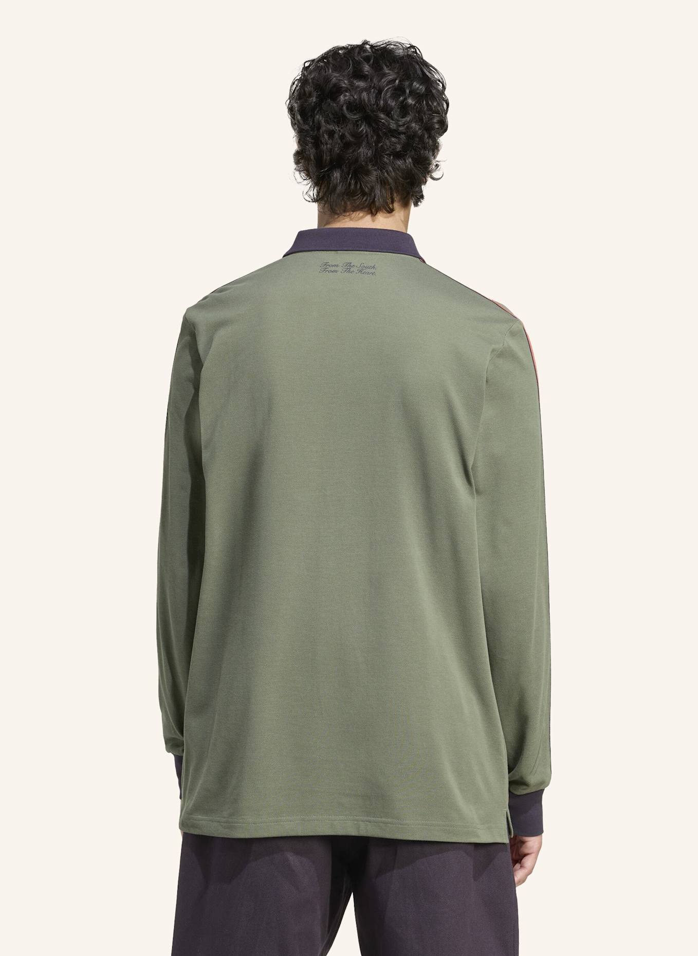 adidas Originals FC BAYERN MÜNCHEN TERRACE ICONS LANGÄRMELIGES POLOSHIRT: GRÜN