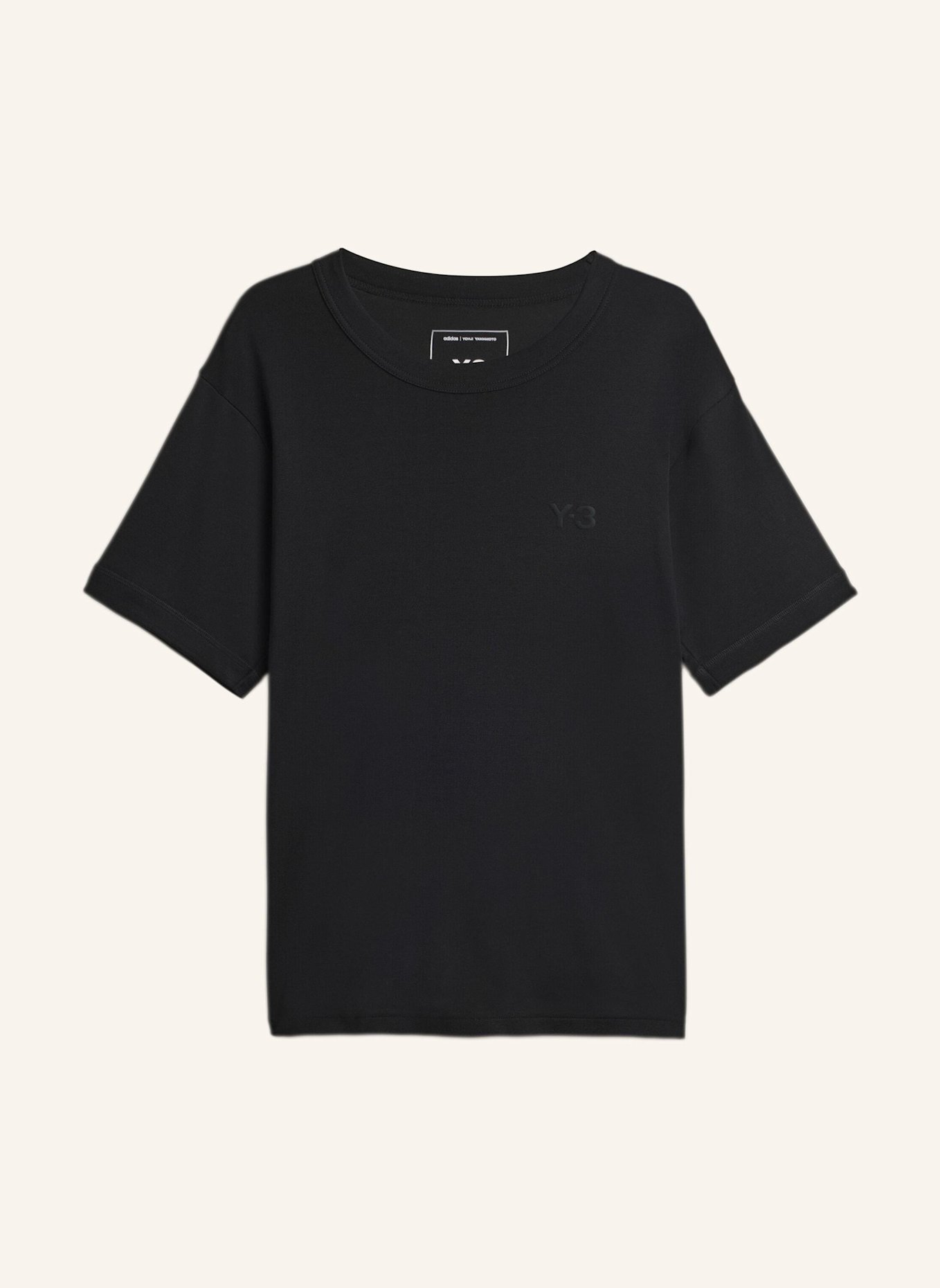 Y-3 Y-3 SLIM T-SHIRT: SCHWARZ